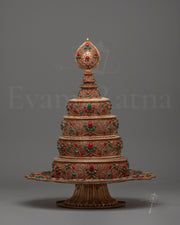 Spiritual Tibetan Mandala Offering 