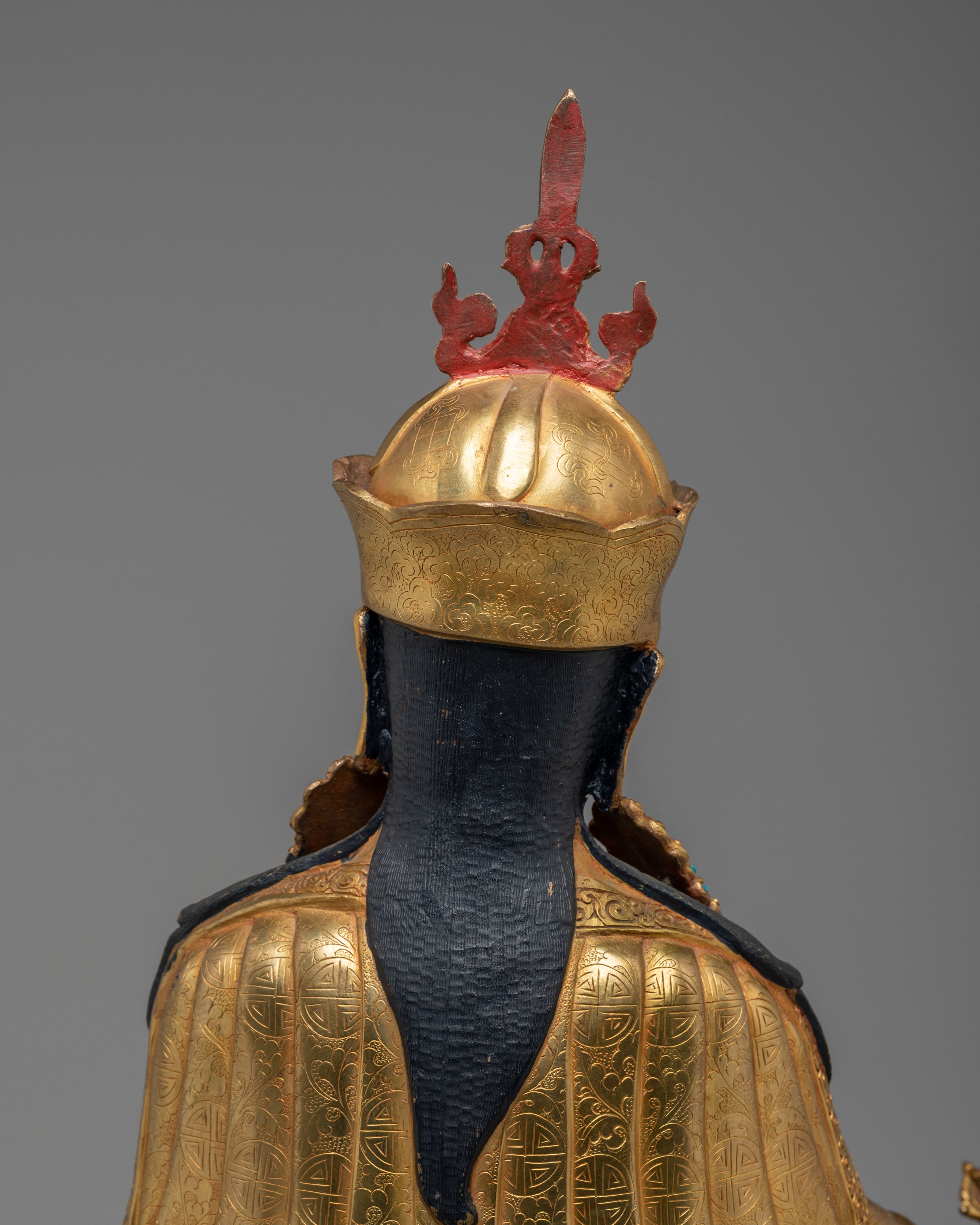 Lotus Born Guru Rinpoche Statue | Buddhist Padmasambhava Sculpture