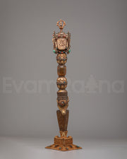Handmade Buddhist Ritual Phurba