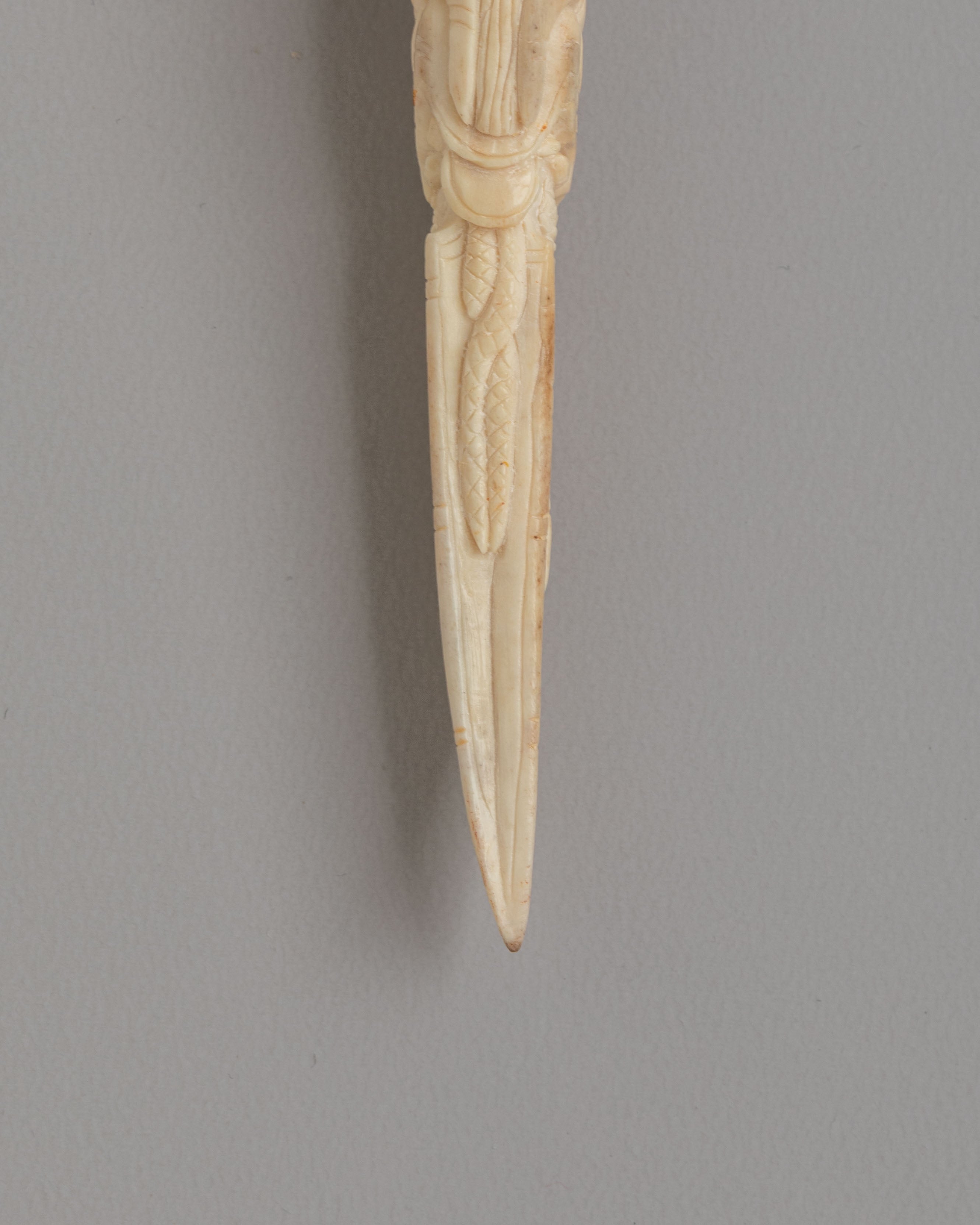 Buddhist Bone Ritual Dagger | Handcrafted Phurba Knife for Ceremonies