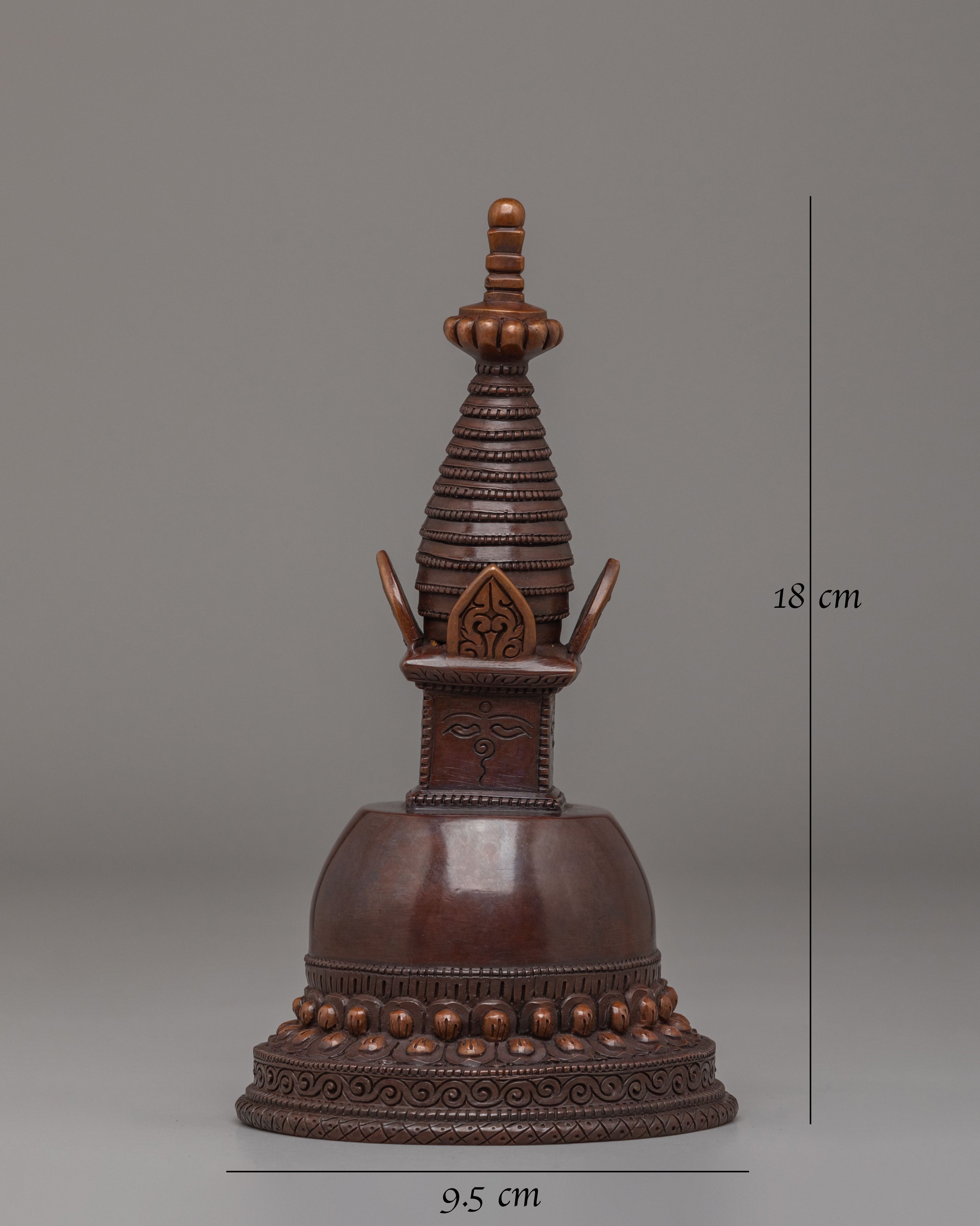 Handcrafted Parinirvana Stupa | Symbol of Enlightenment