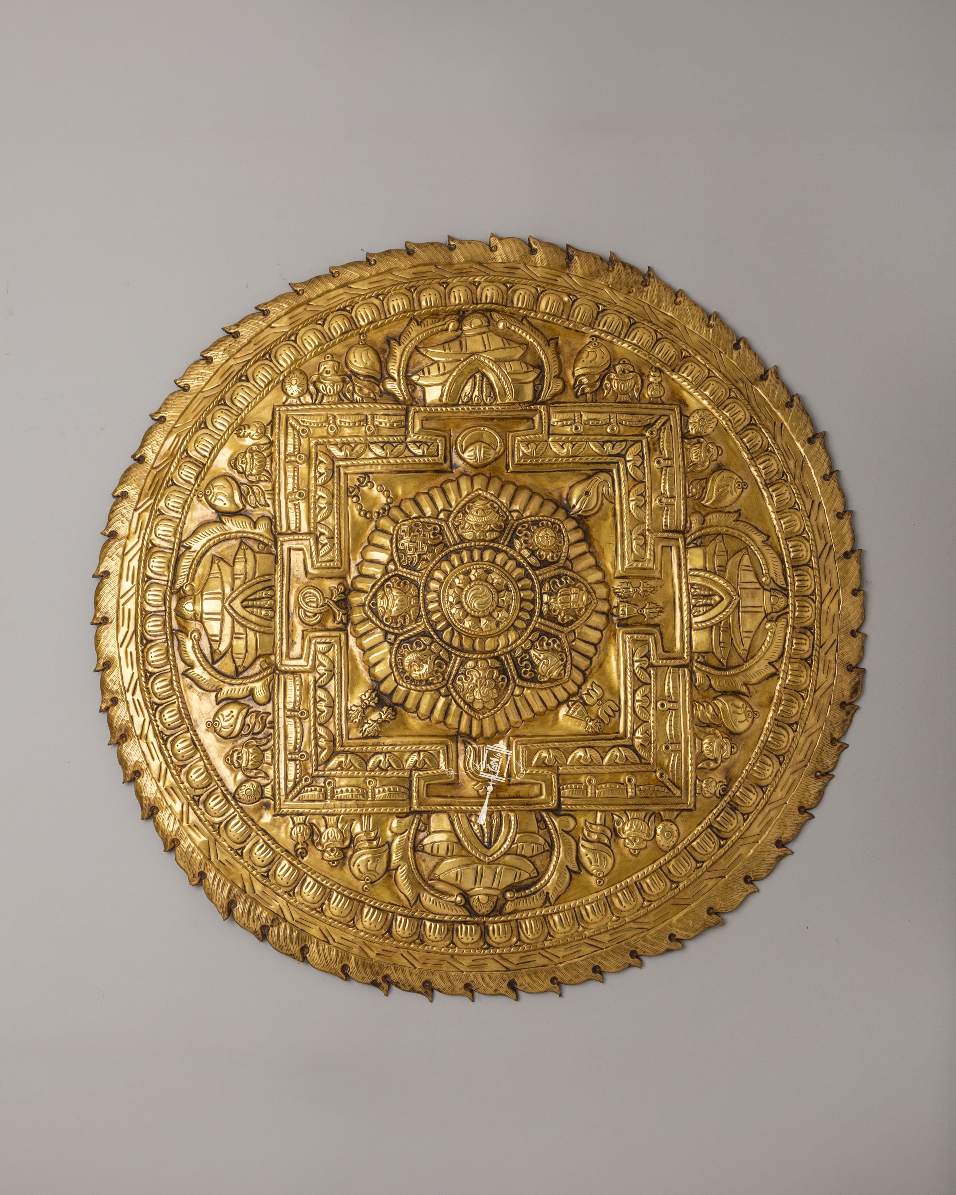 Astamangala Mandala Wall Art 