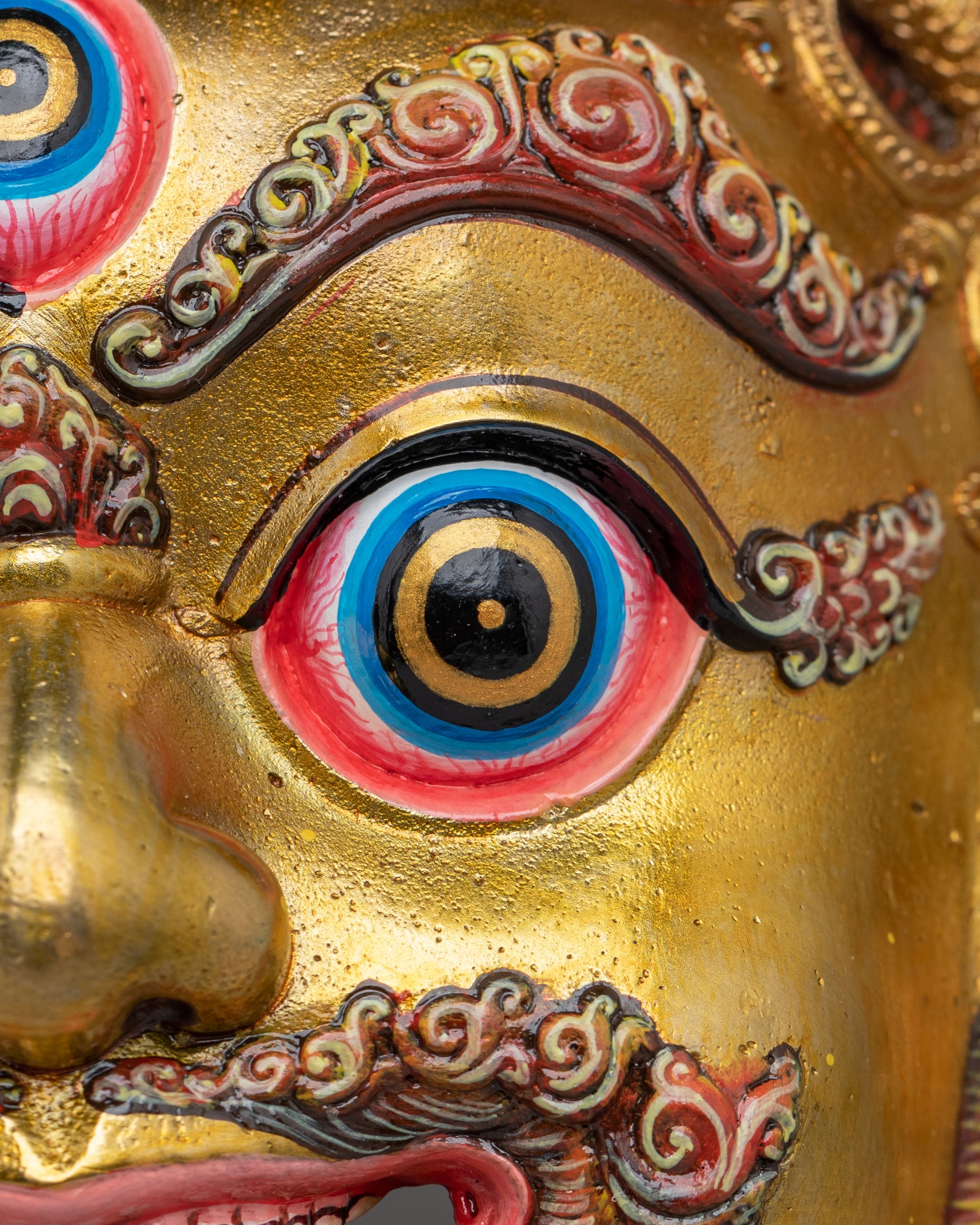 Sacred Bhairav Mask | Spiritual Decor