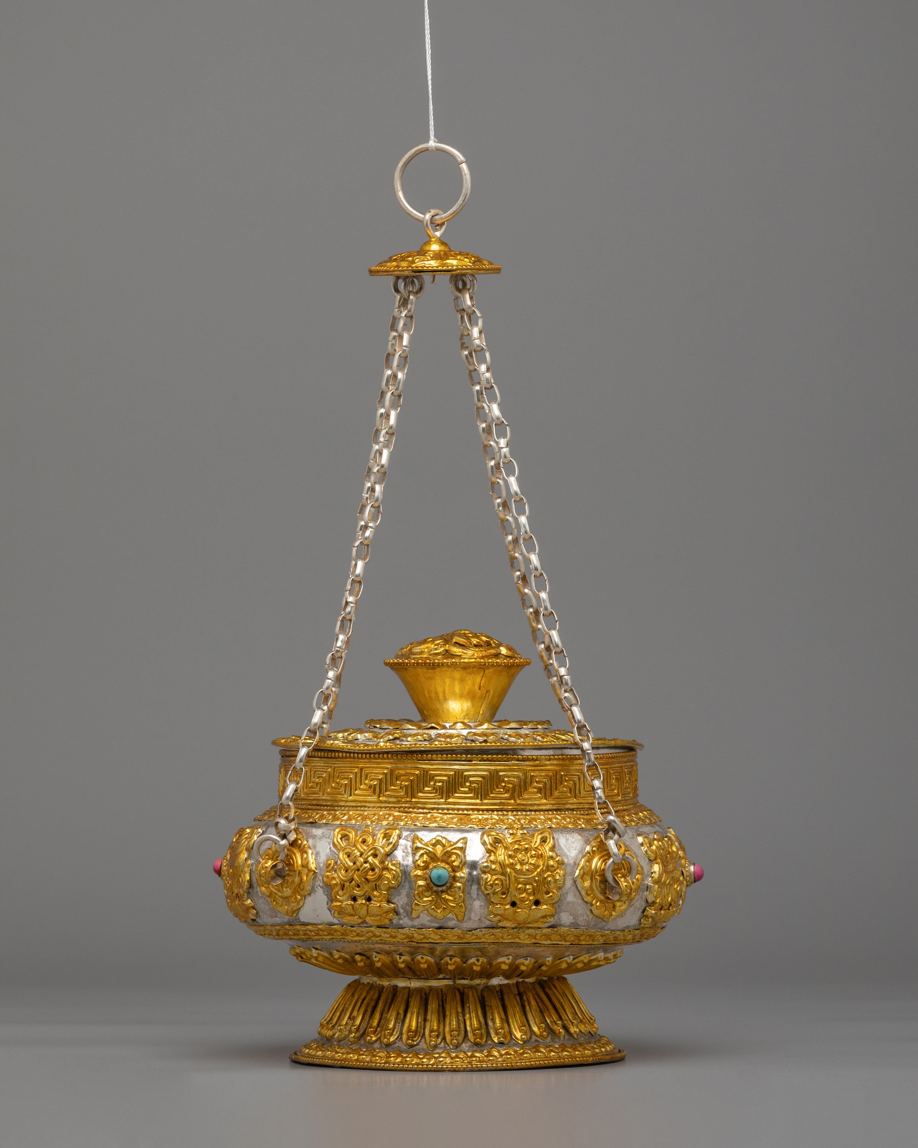 Handmade Incense Burner for Ritual | Tibetan Decorative Piece