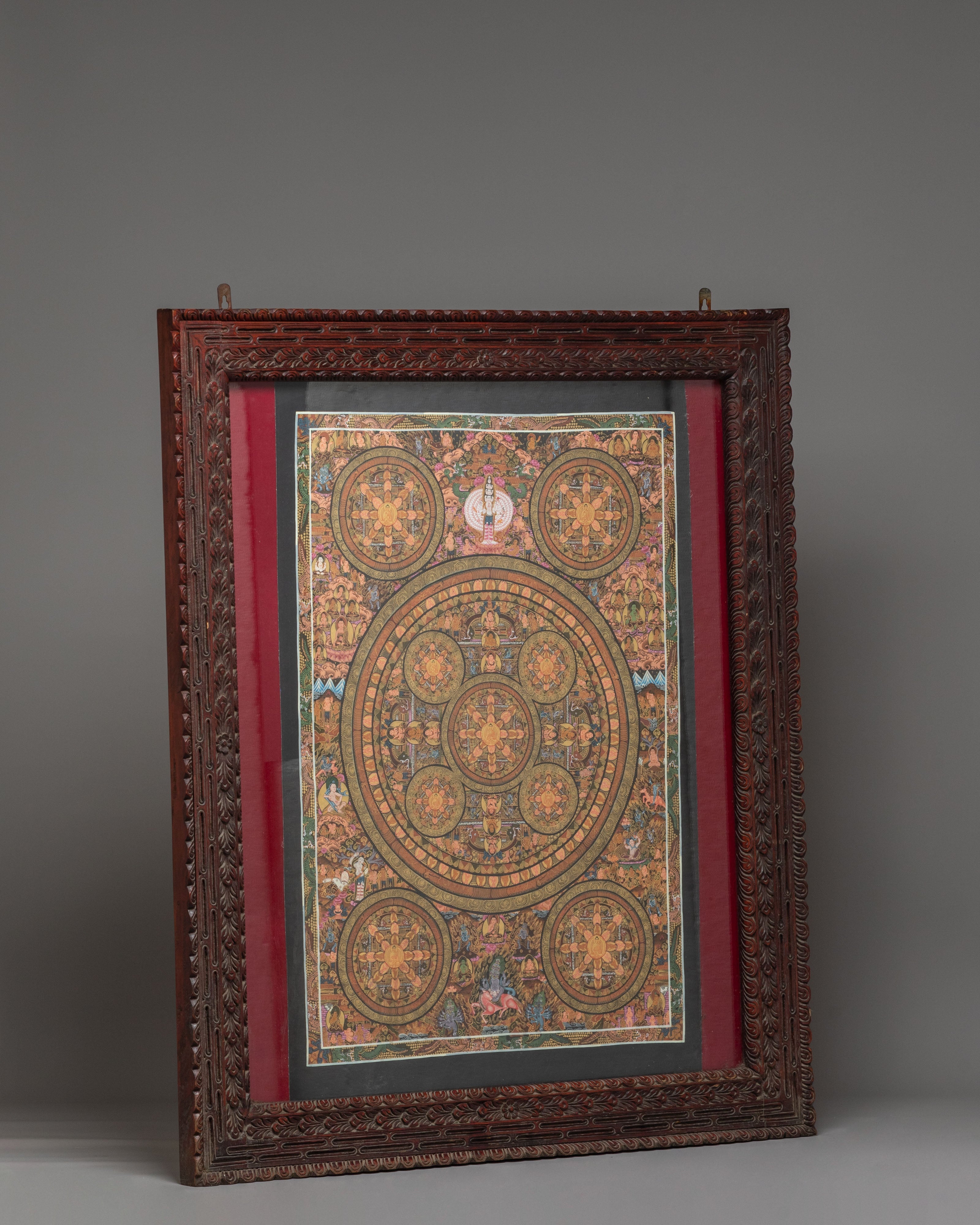 Decorative Mandala Wall Hanging | A Sacred Art Piece for Spiritual Spaces