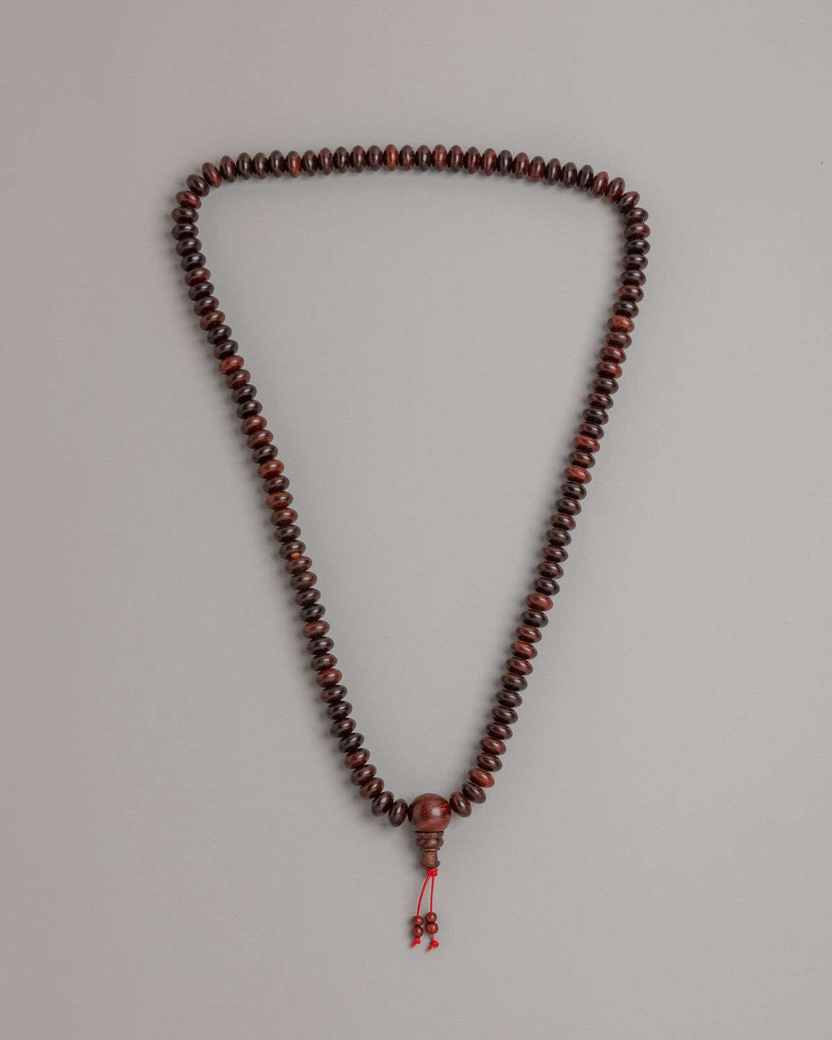 Buddhist Meditation Beads | Handcrafted Rosewood Prayer Mala