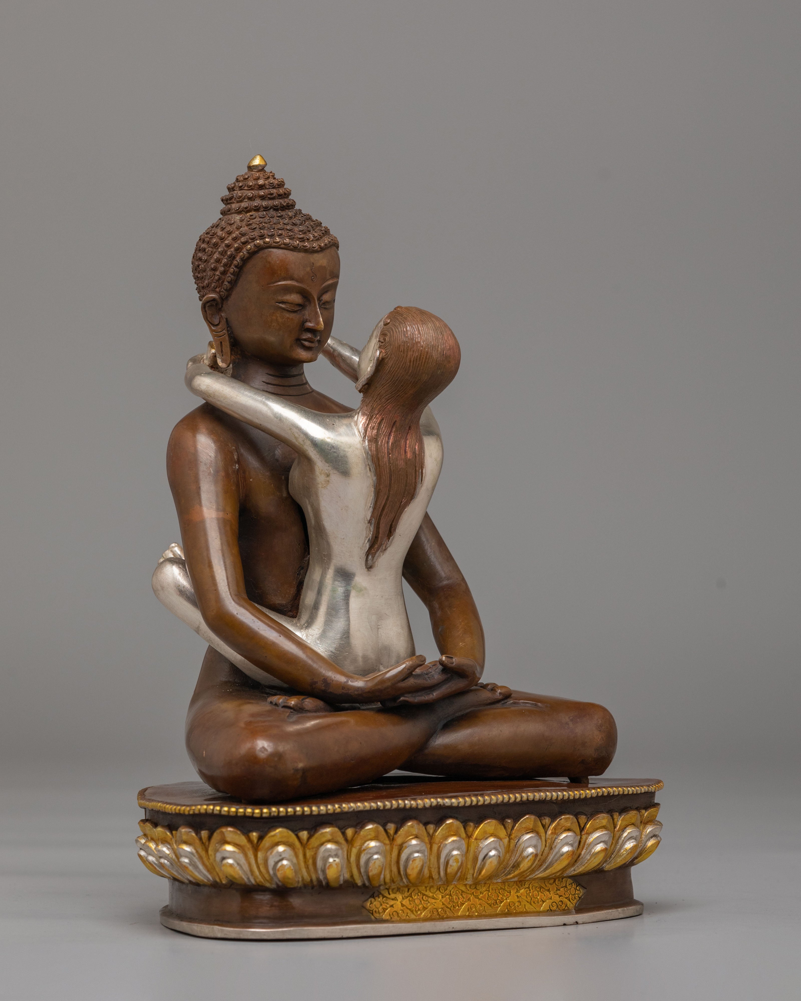 Handmade Altar Samantabhadra Statue | Sacred Buddhist Decor