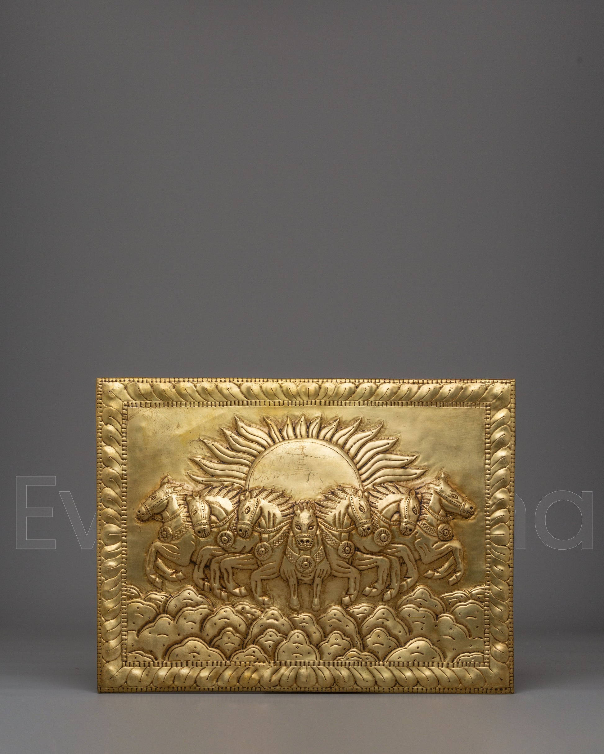 Sacred Seven Horse Wall Hanging