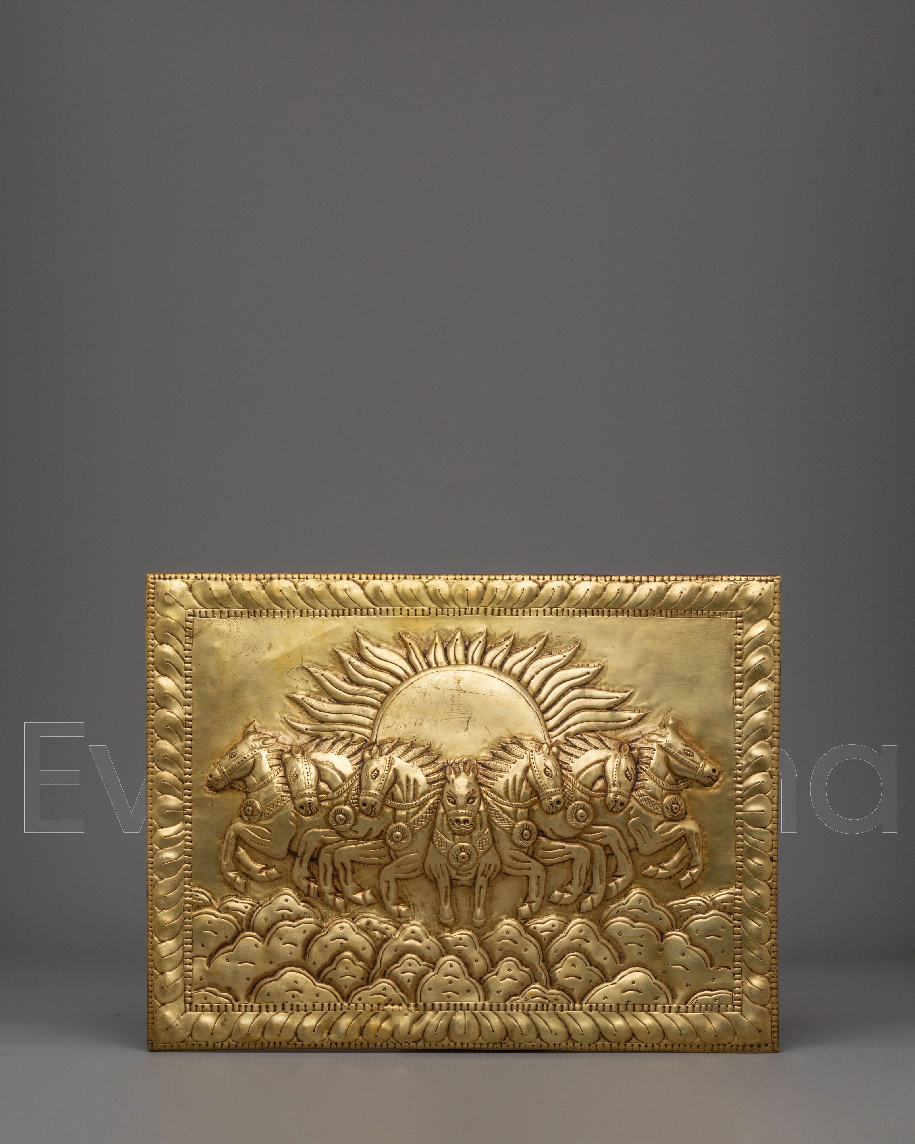Sacred Seven Horse Wall Hanging
