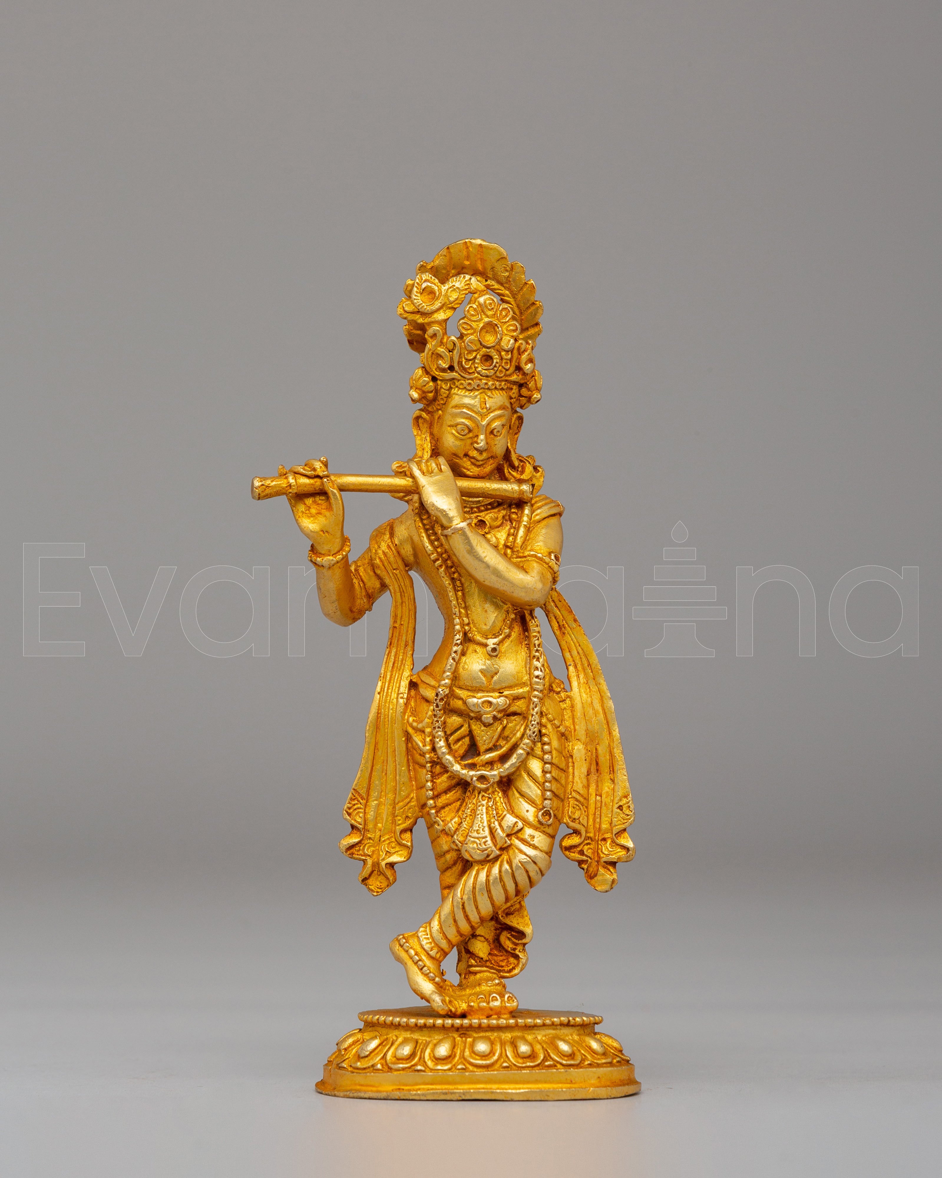 Sacred Krishna Statue