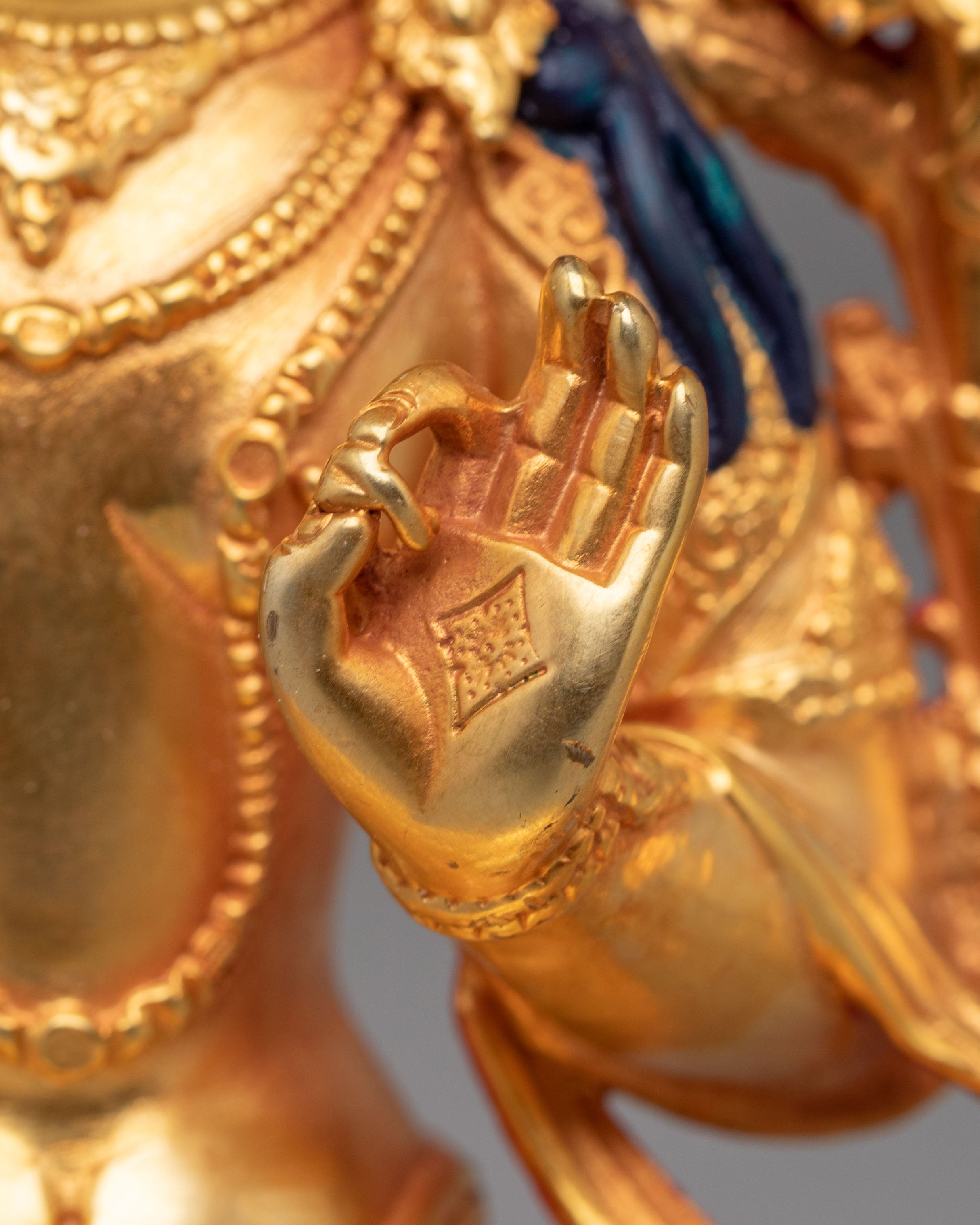 Machine Made Manjushri Figurine | Bodhisattva of Wisdom