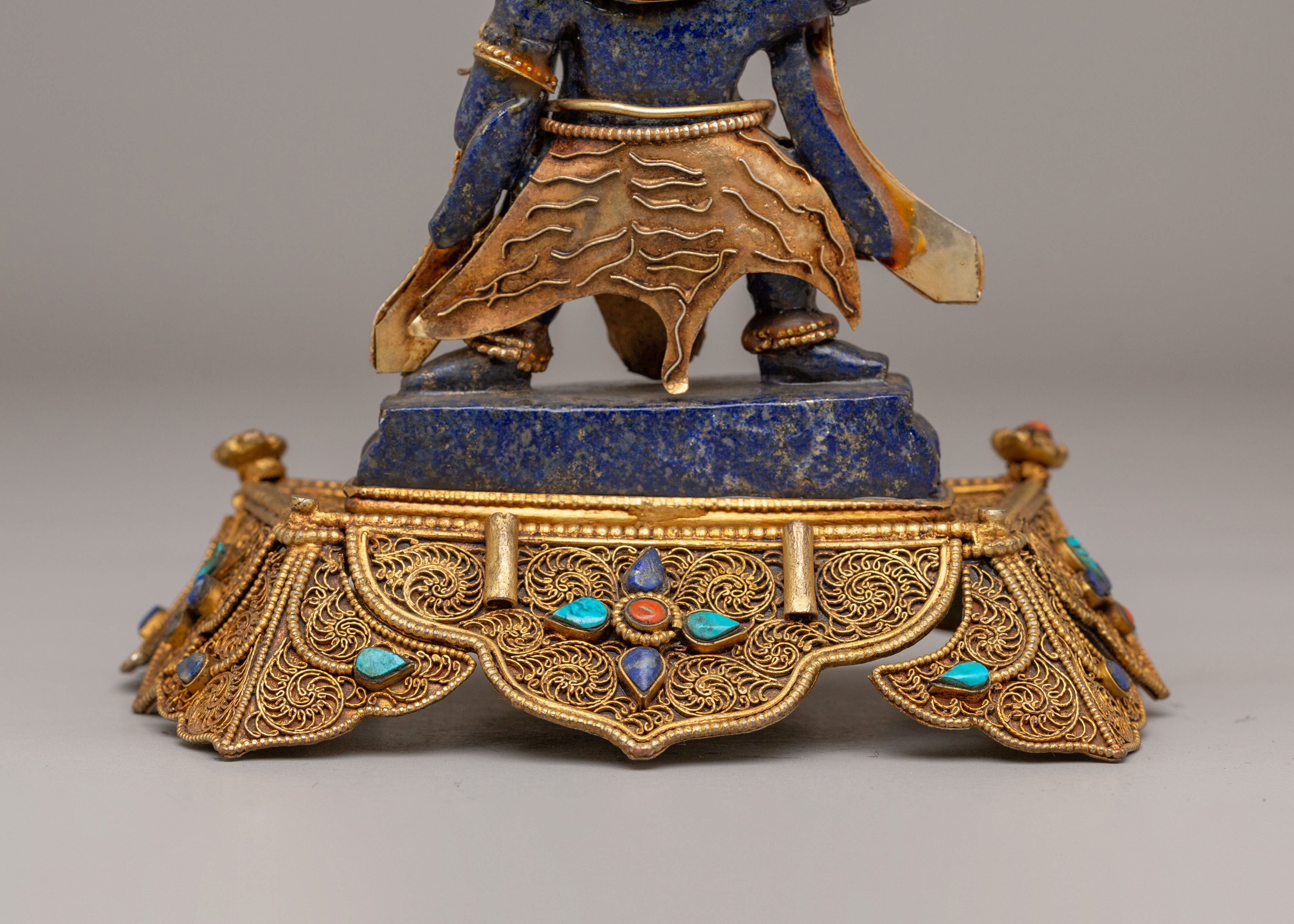 Vajrapani Protector Deity Statue | Spiritual Tibetan Art