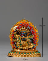 Handcrafted Mahakala Bernagchen Sculpture