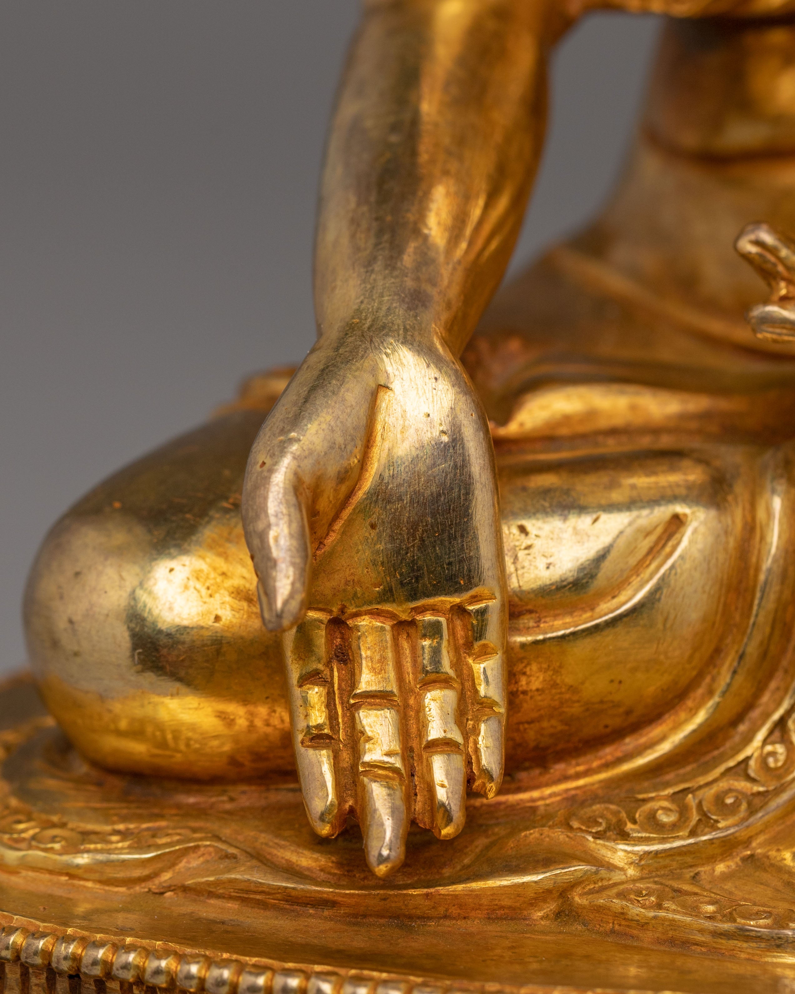 Sacred Ratnasambhava Statue | Himalayan Buddhist Art