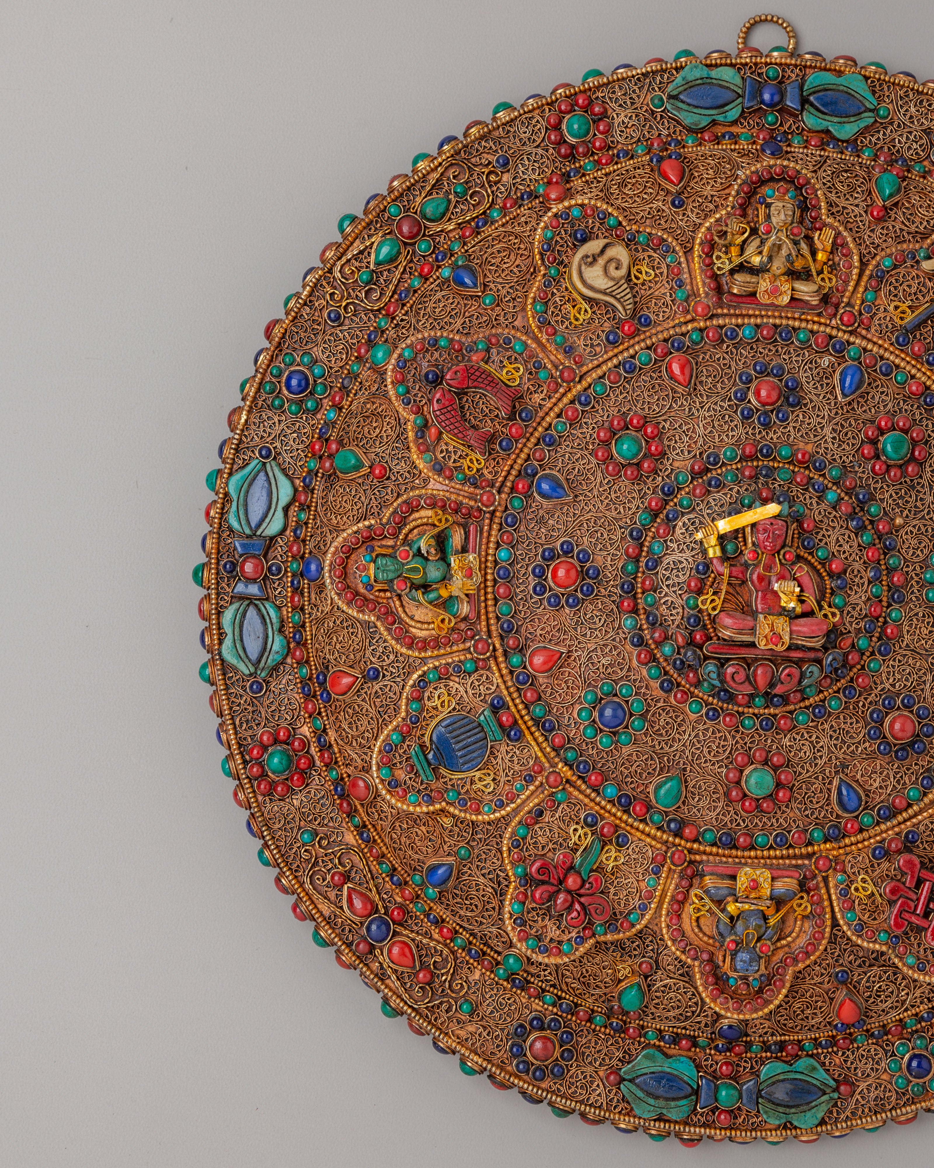 Manjushri Mandala Wall Hanging | Sacred Tibetan Artwork