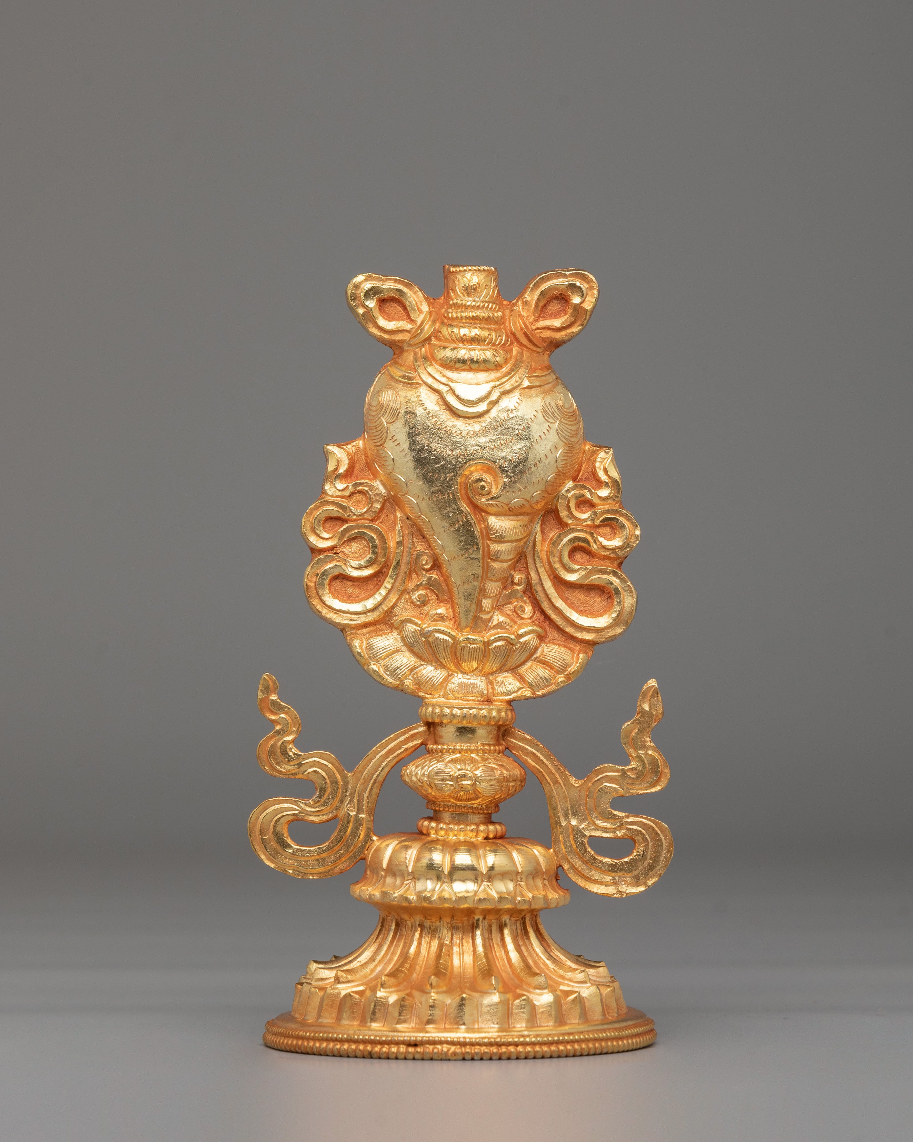Eight Auspicious Symbols of Buddhism | Gold Plated Ashtamangala