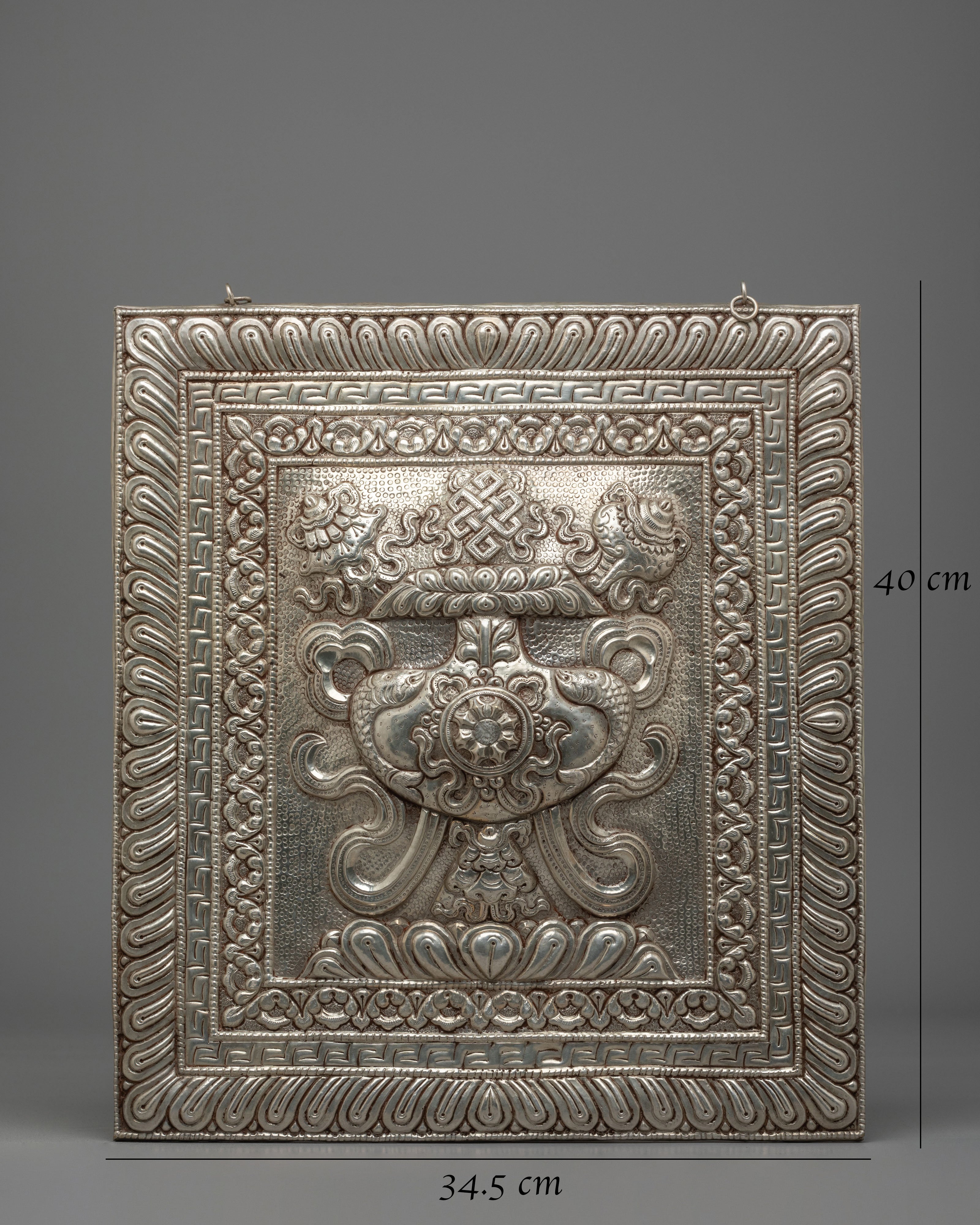 Astamangala Wall Hanging | Eight Auspicious Symbols Tibetan Art