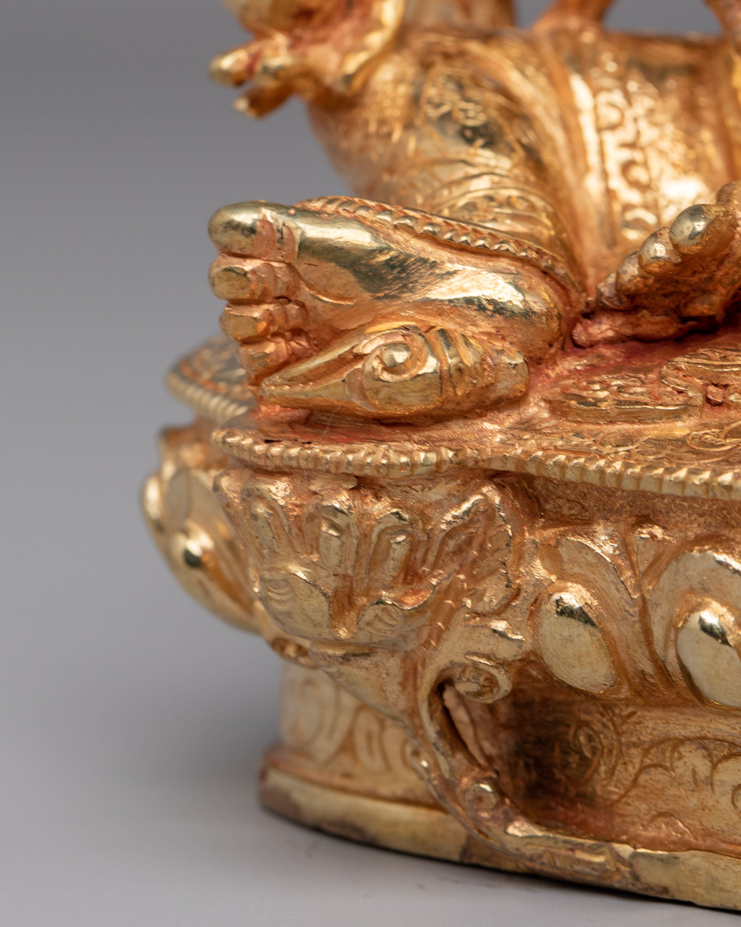 Buddhist Wealth Deity Statue | Dzambhala Figurine