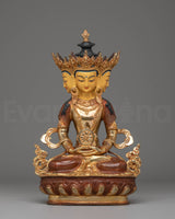 Handmade Copper Vairocana Statue