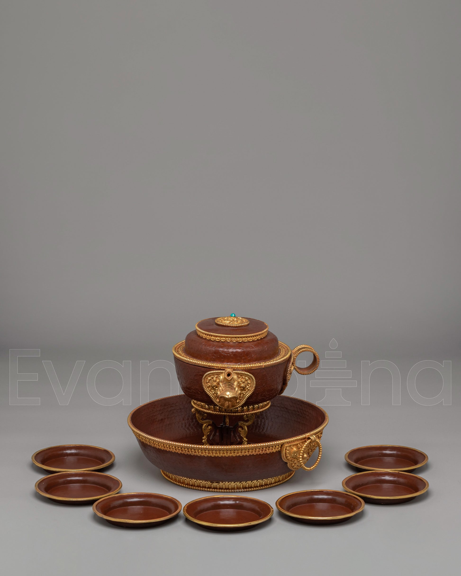 Tibetan Ritual Water Offering Set