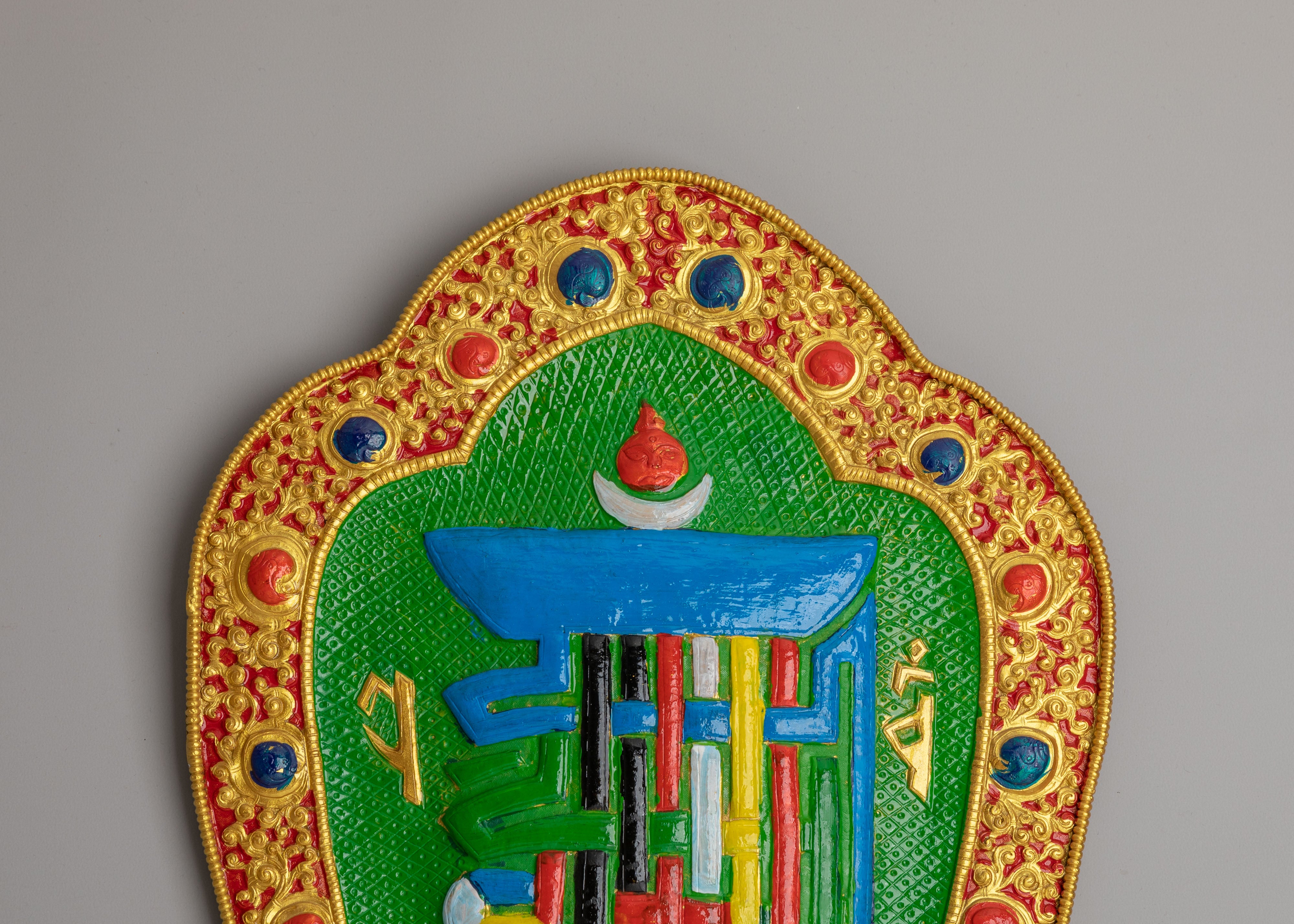 Sacred Kalachakra Symbol Wall Hanging | A Divine Representation of Time
