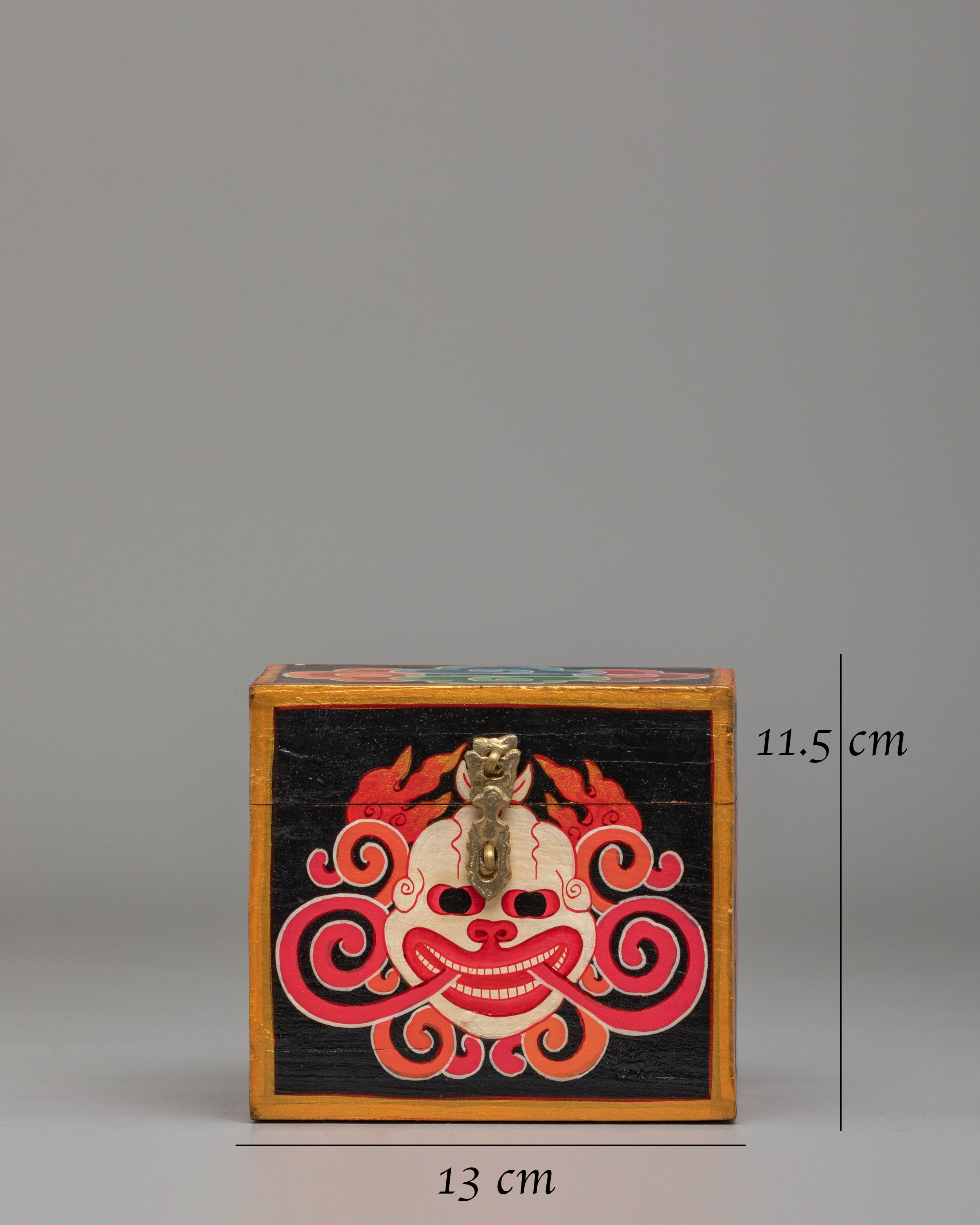 Handmade Altar Treasure Box | Decorative Wooden Treasure Chest