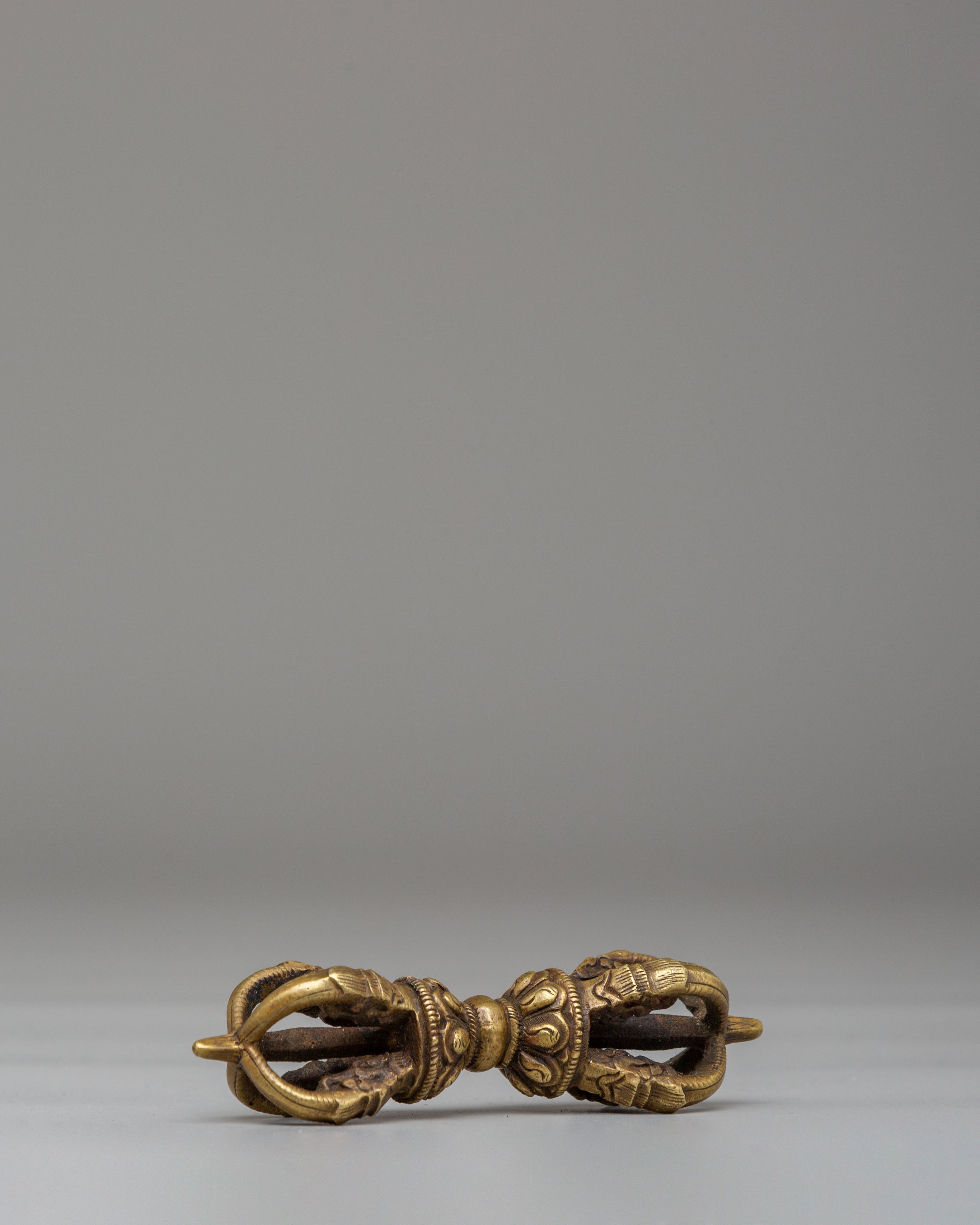 Traditional Vajra and Bell Set for Ritual | Sacred Tibetan Ritual Tools