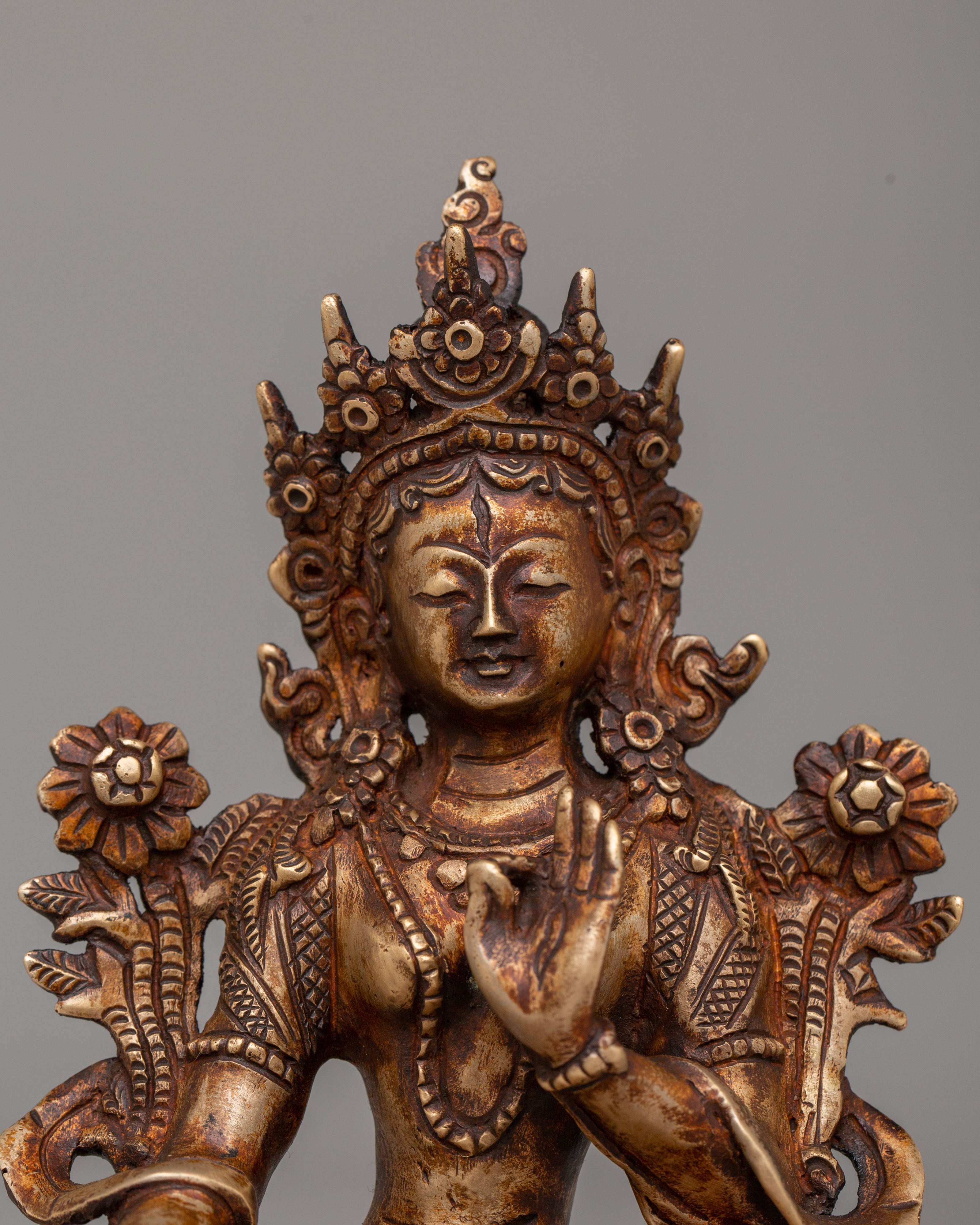 White Tara Healing Goddess Statue | A Symbol of Compassion