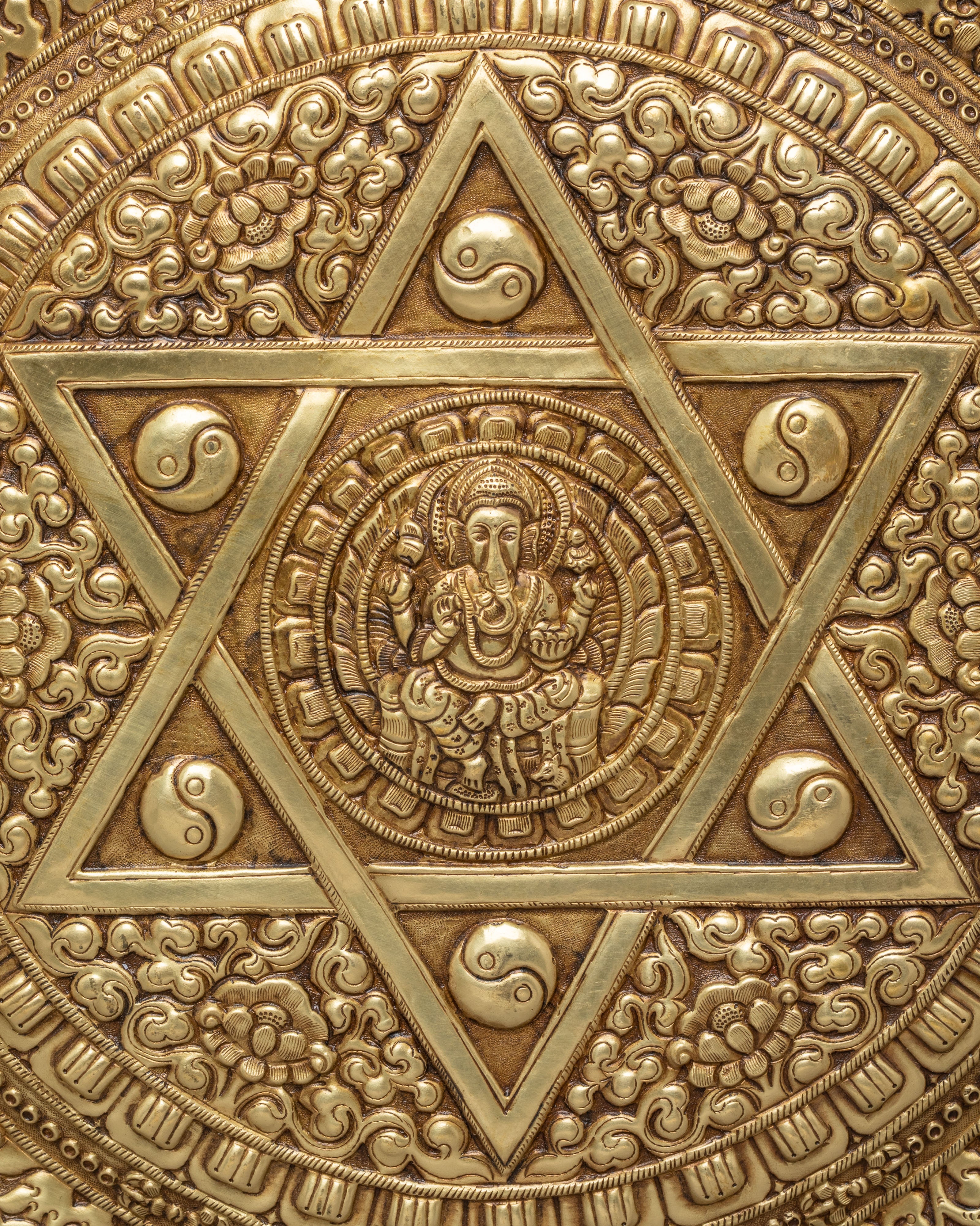 Traditional Altar Ganesh Wall Hanging | Spiritual Home Decor
