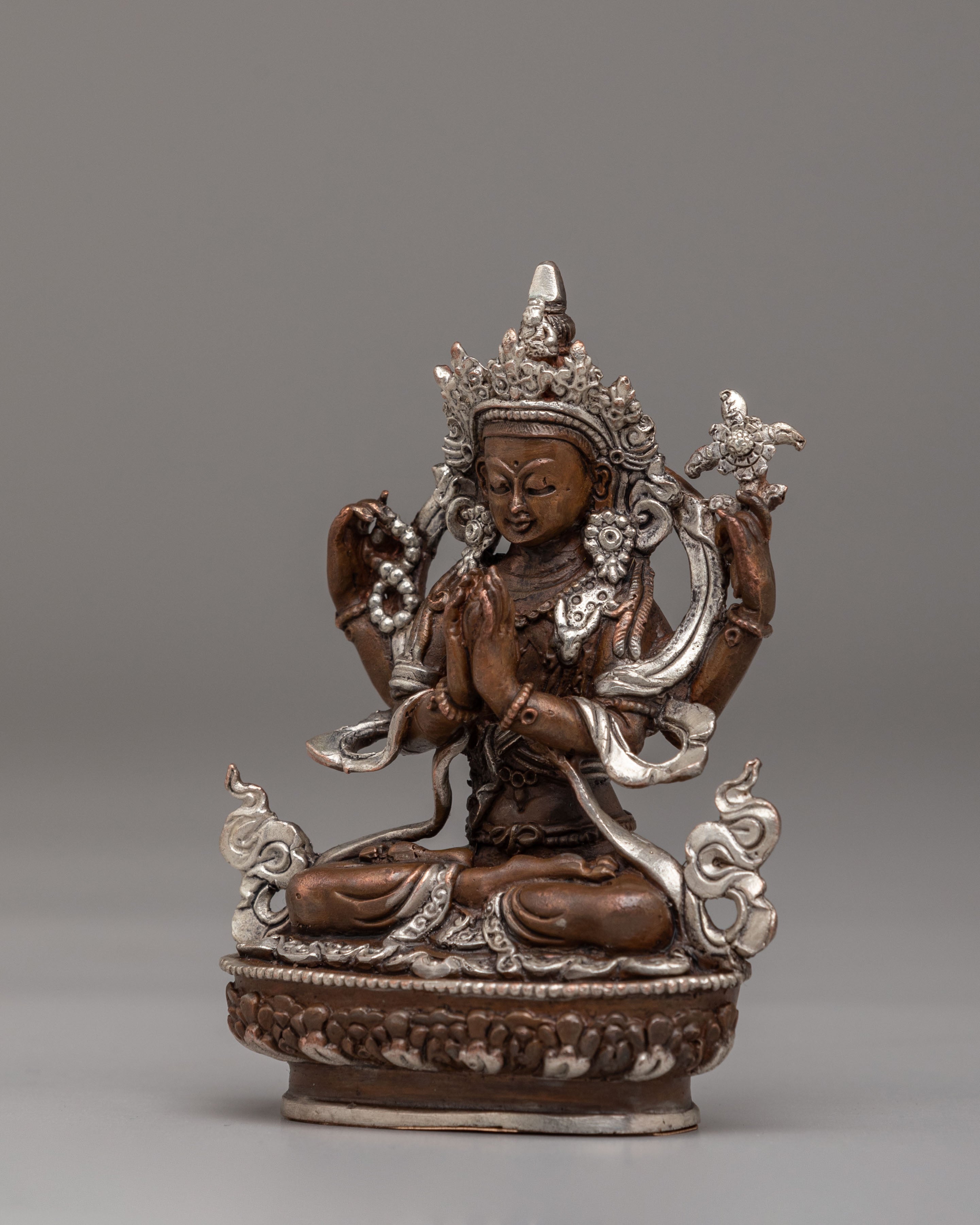Spiritual Chenrezig Deity Statue | Symbolizing Compassion and Protection