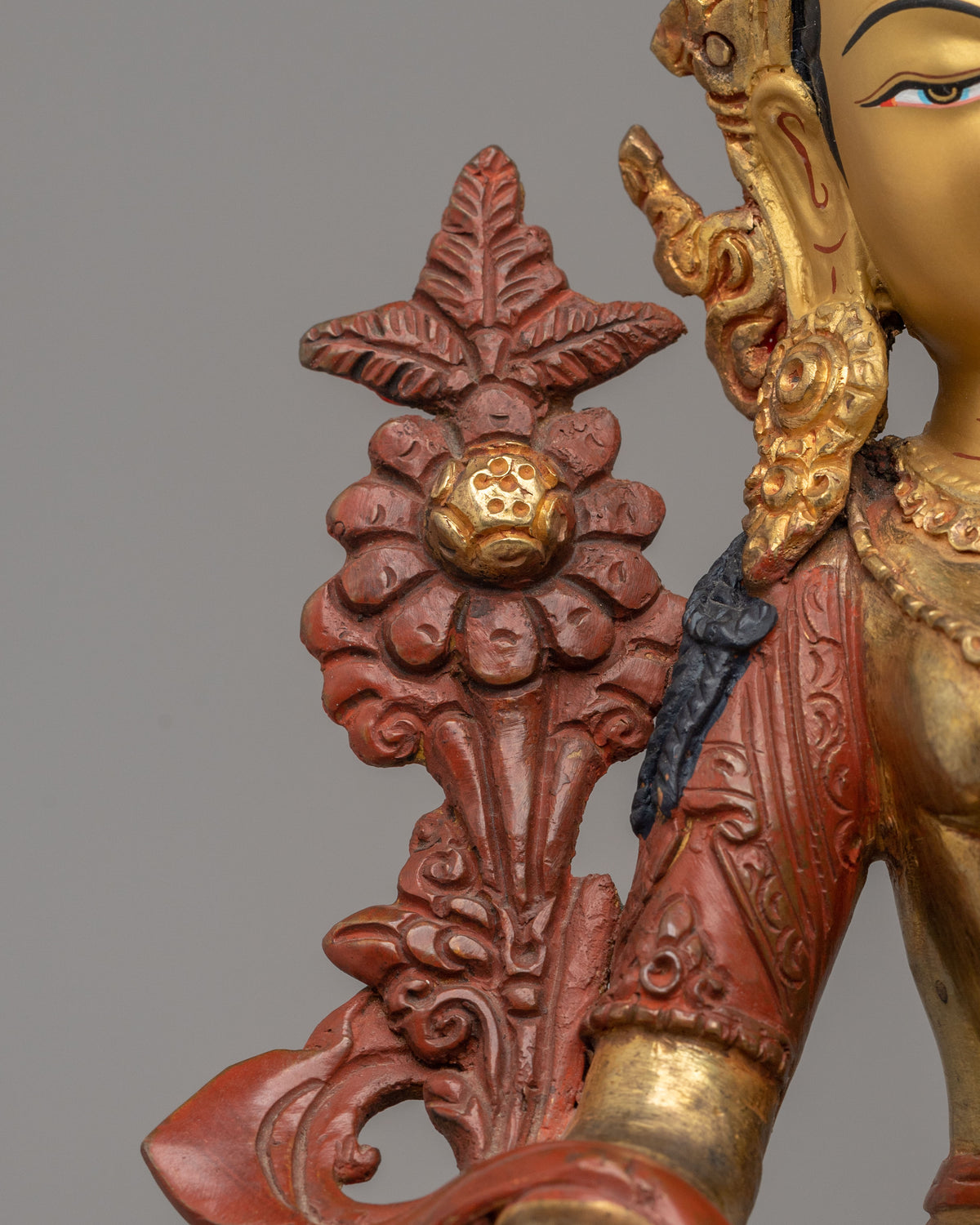 White Tara Seven Eyes Statue | Traditional Handcrafted Artwork