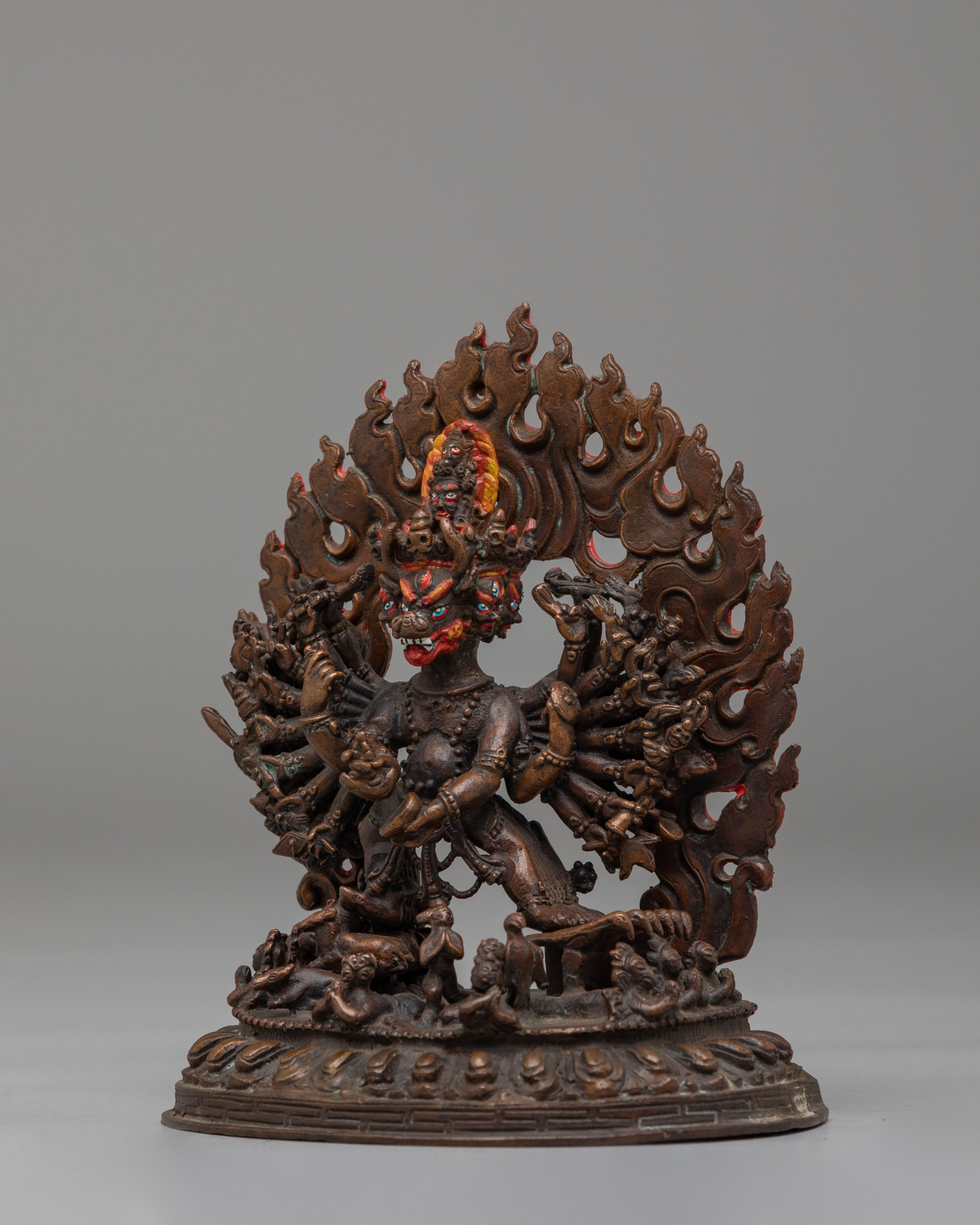 Yamantaka Statue for Protection | Wrathful Protector Deity