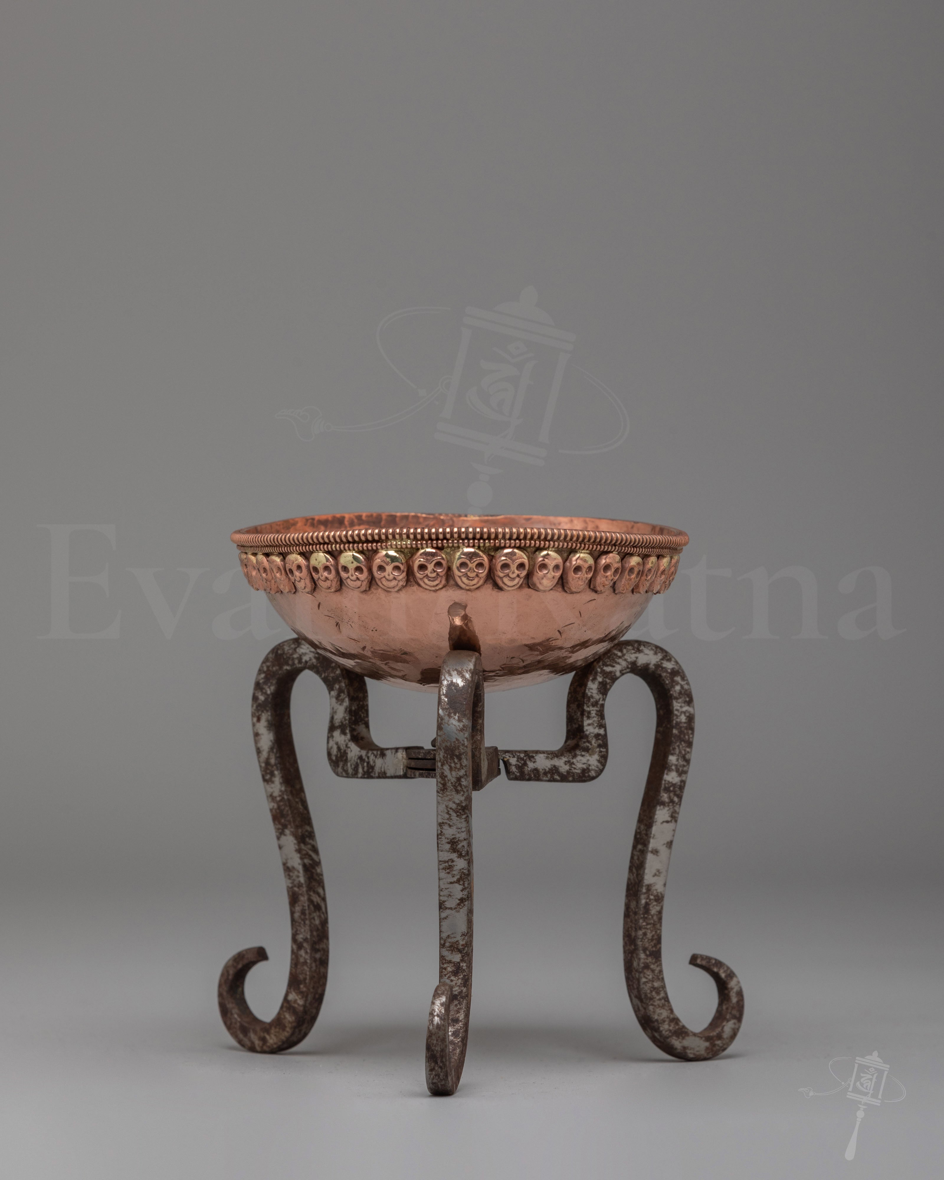 Kapala Skull Cup with Stand 