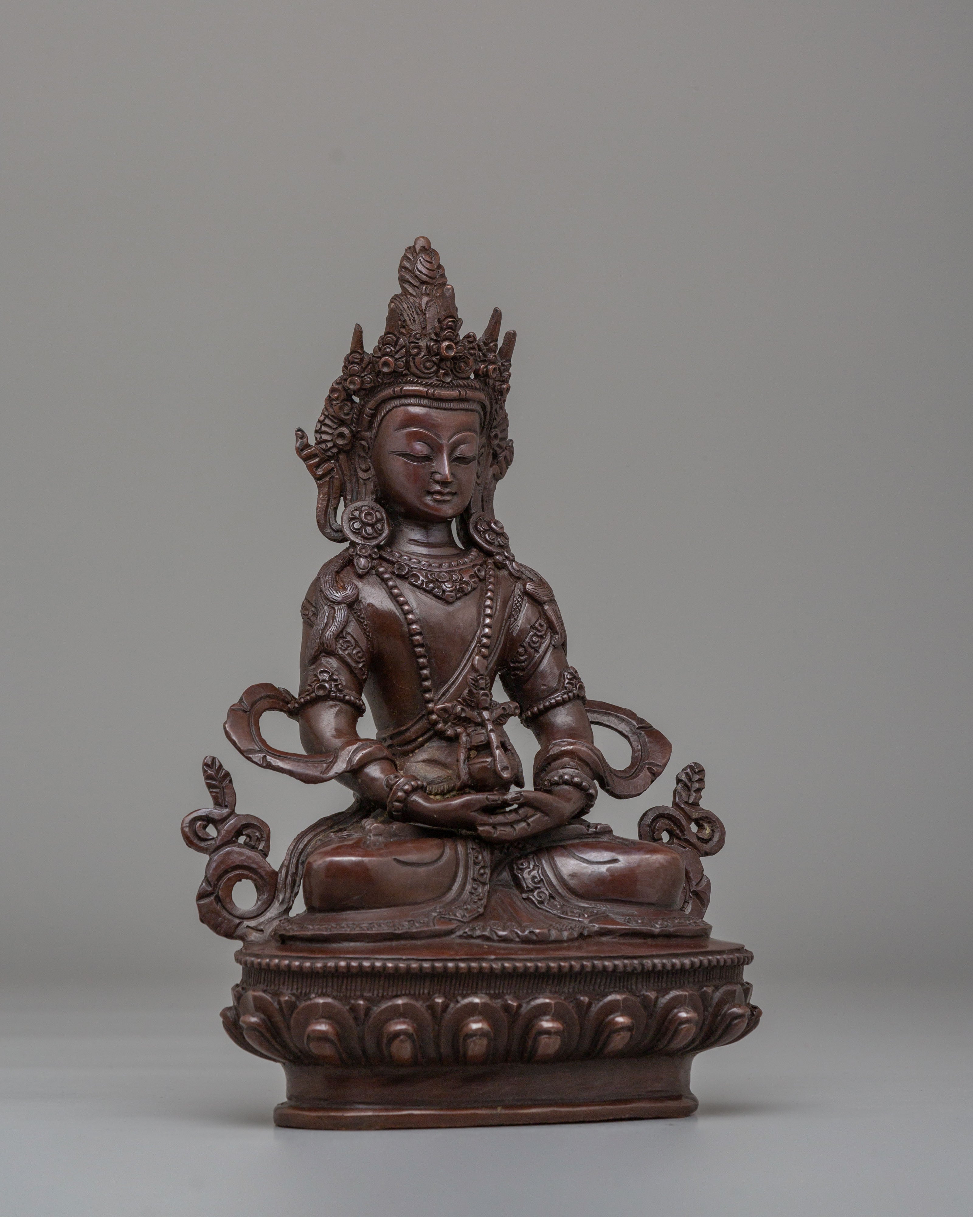 Buddhist Long Life Buddha Sculpture | Statue of Amitayus