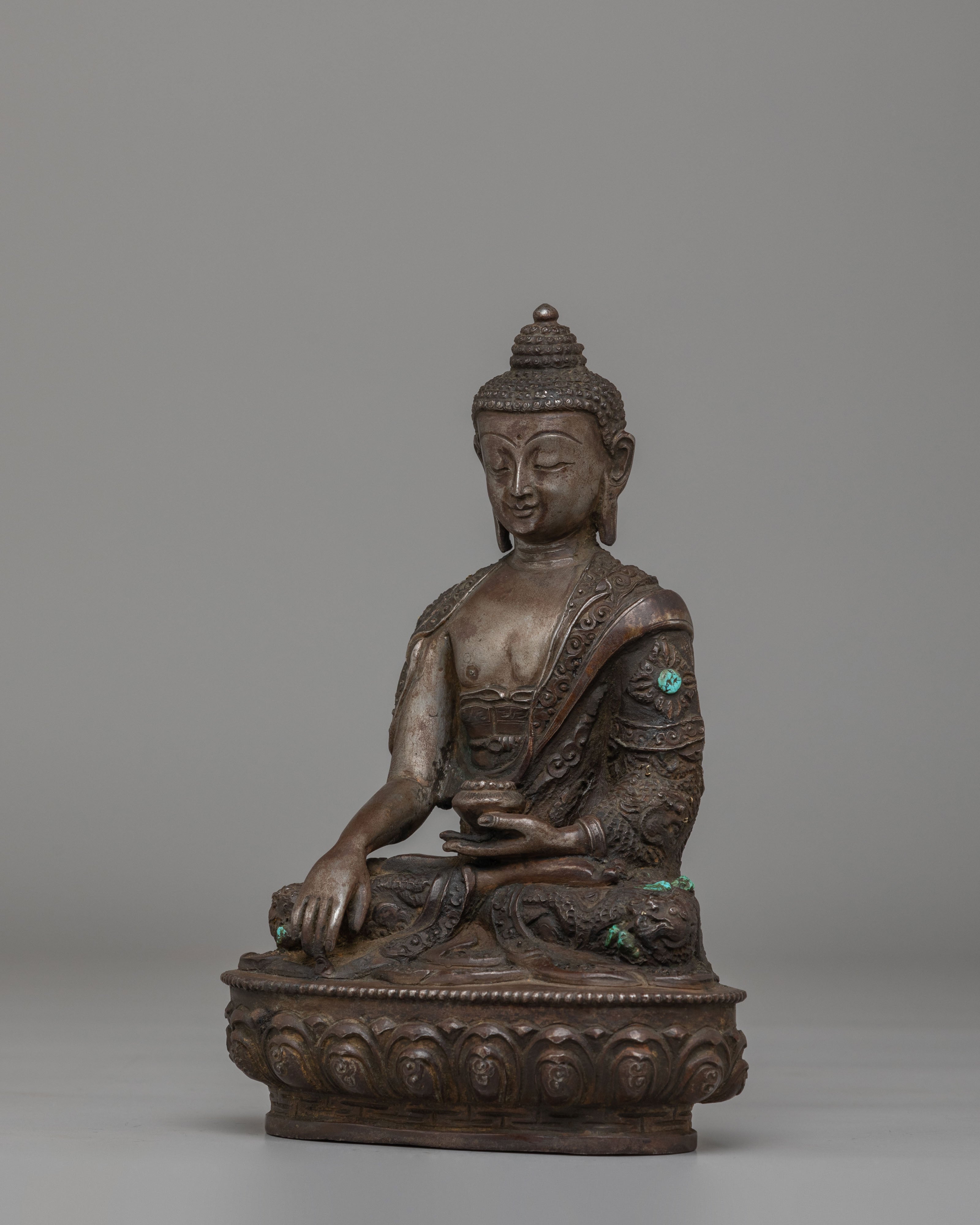 Enlightenment Shakyamuni Buddha Statue | Iron Buddha