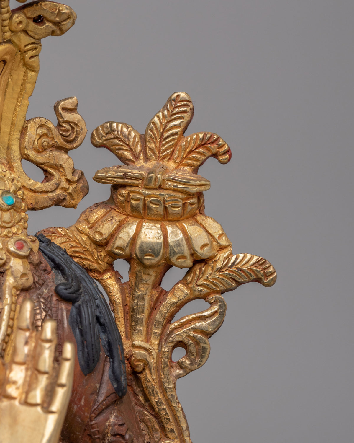 Sword of Wisdom Manjushri Statue | Tibetan Deity of Enlightenment