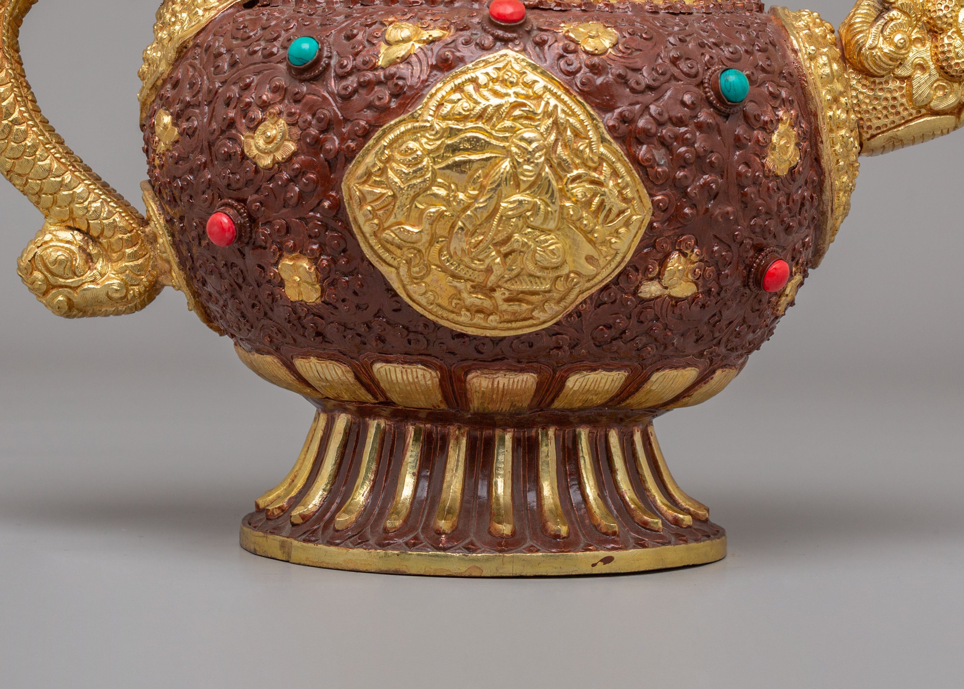 Himalayan Tibetan Tea Pot | Spiritual and Cultural Decor