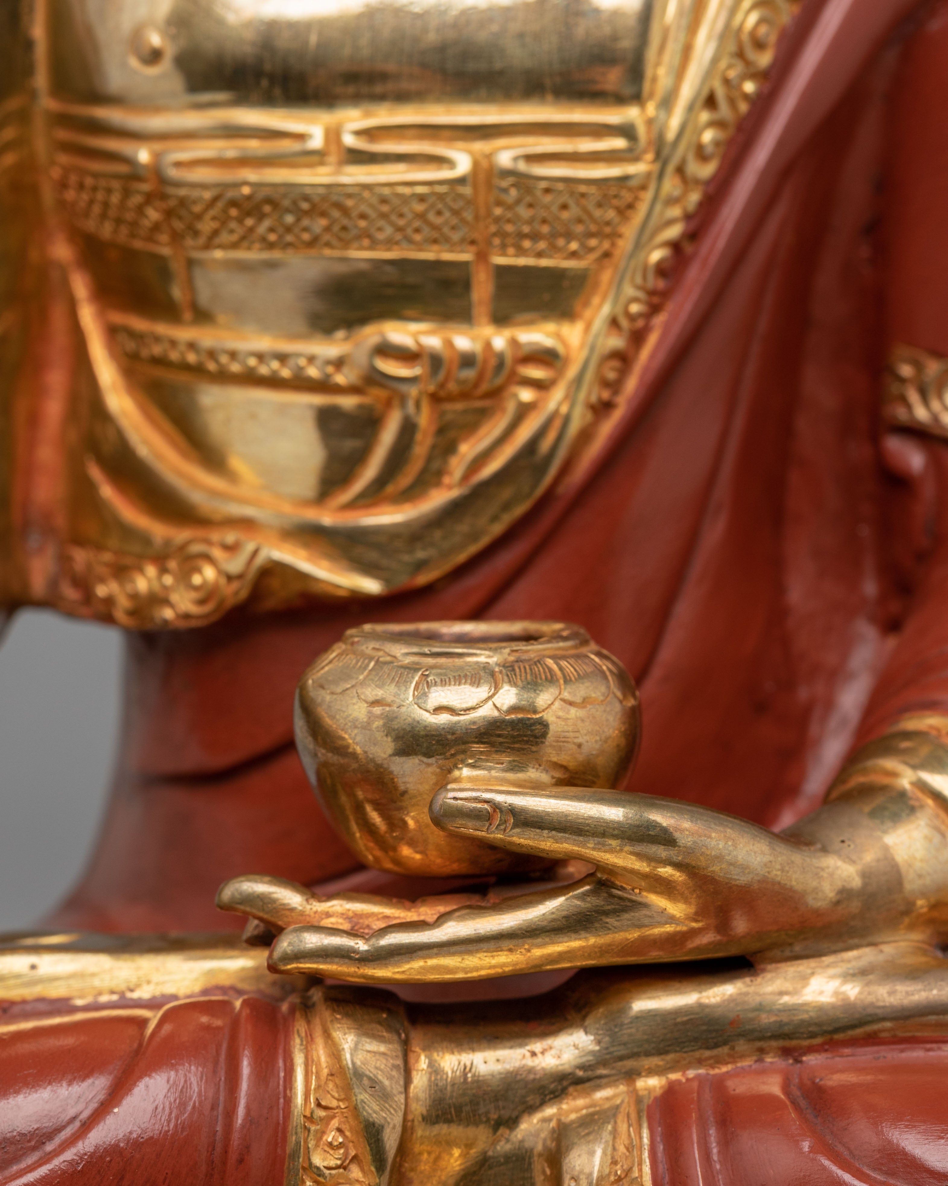 Handmade Altar Buddha Shakyamuni Statue | Buddha of Enlightenment