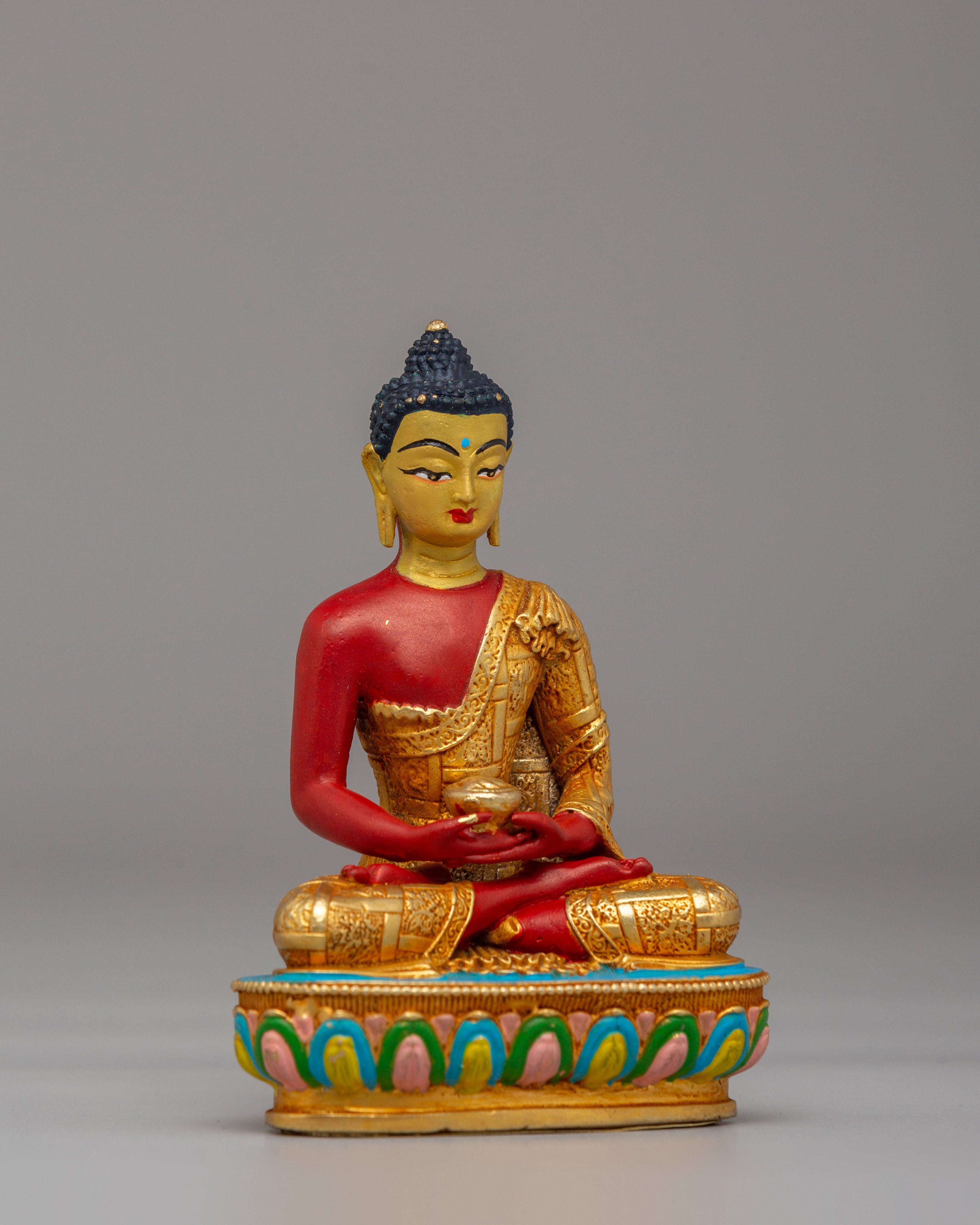 Ceremonial Amitabha Buddha Statue | Spiritual Decor for Meditation and Blessings