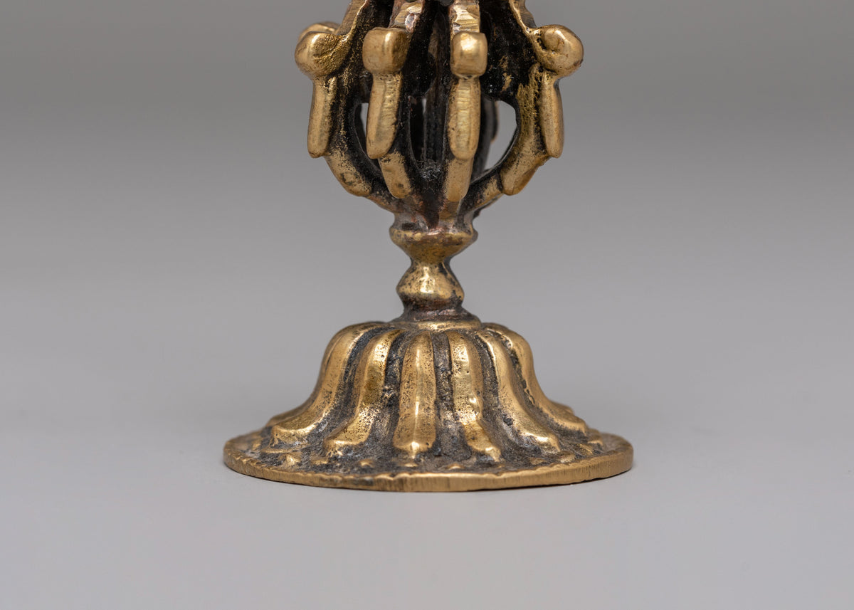 Handcrafted Buddhist Ritual Vajra | Symbol of Power and Protection