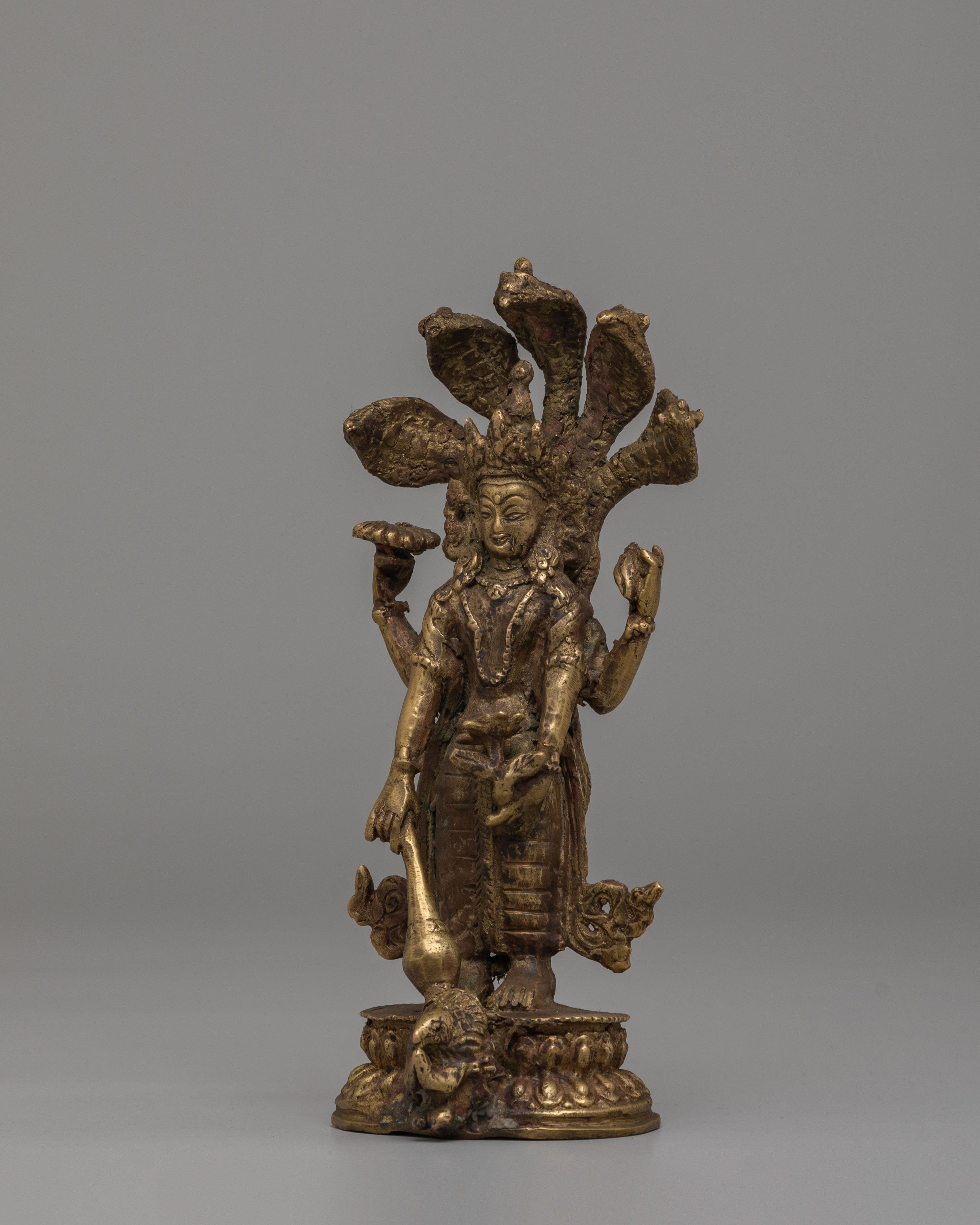 Sacred Vishnu Statue | Hindu Deity Figurine