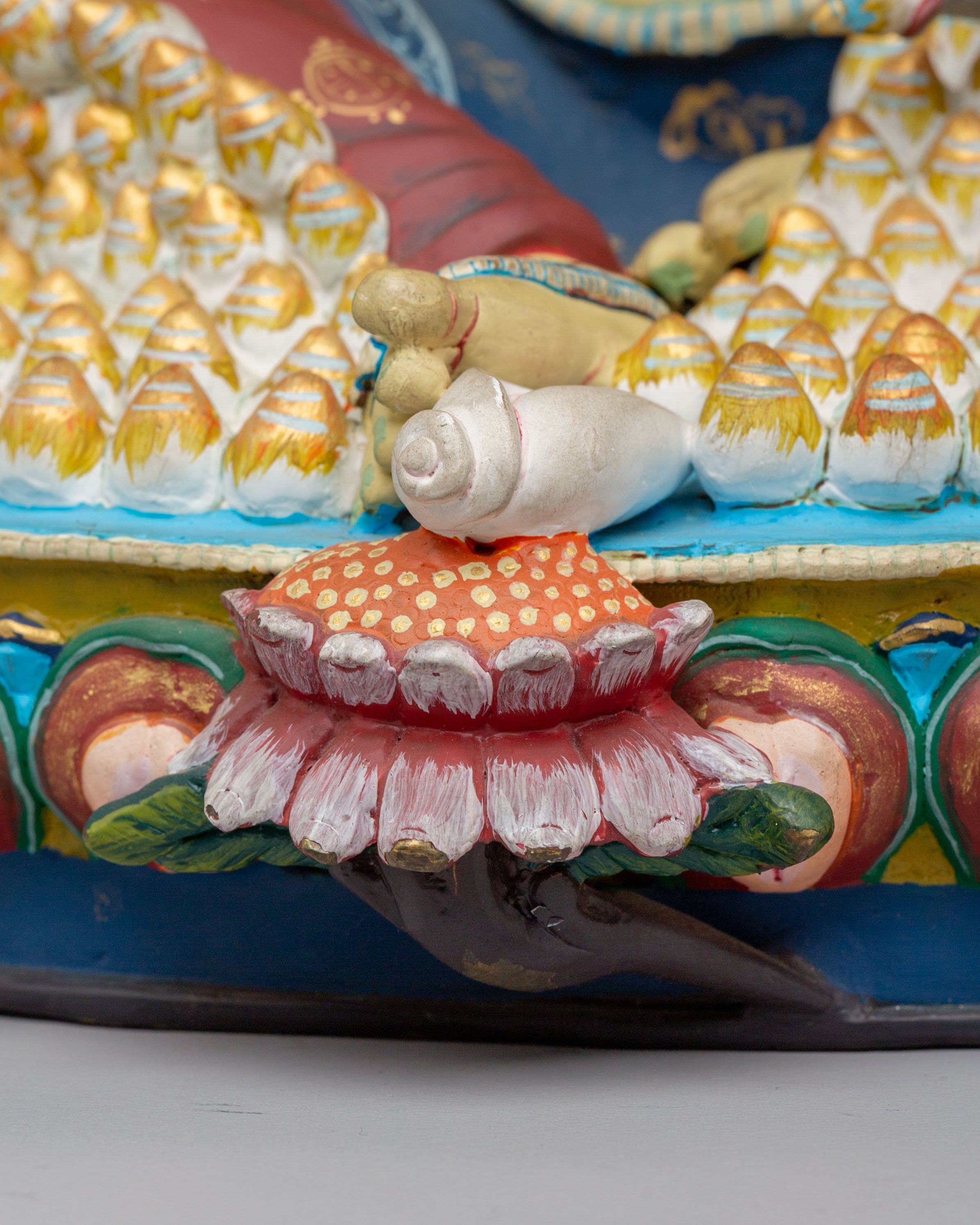 Handmade Dzambhala Buddhist Statue | Wealth Deity Figurine