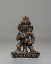 Black Dzambhala Statue