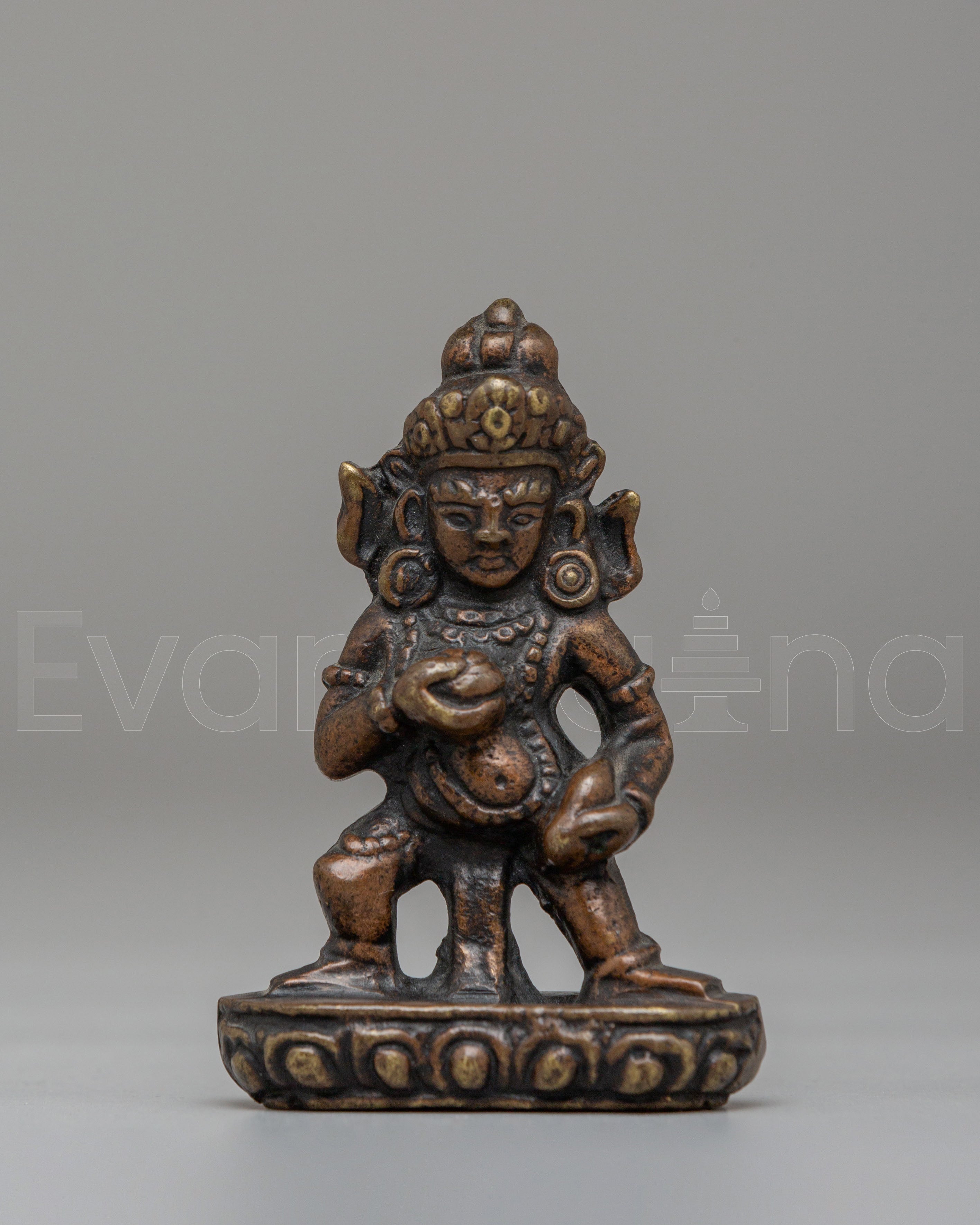 Black Dzambhala Statue