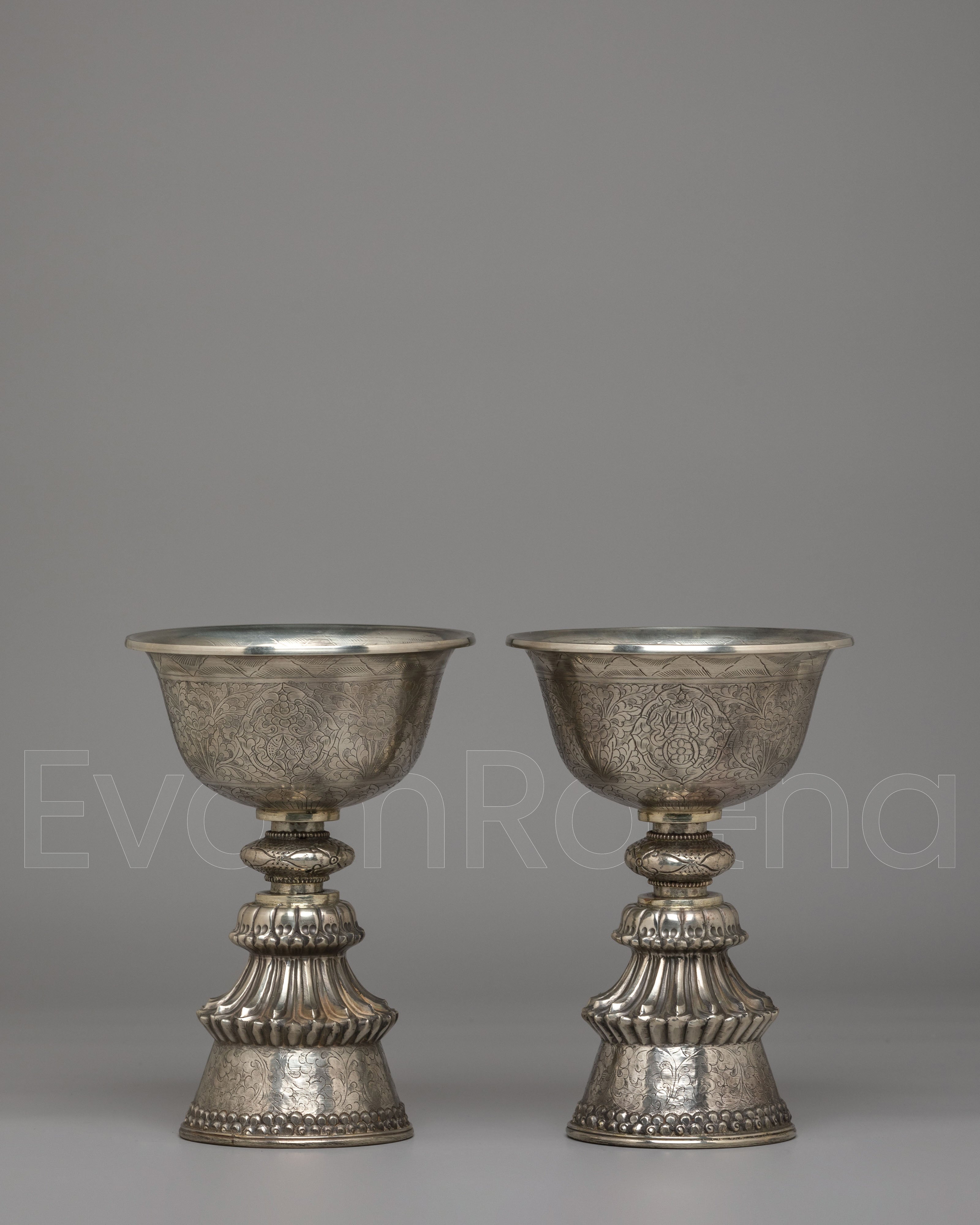 Handcrafted Butter Lamp Set 