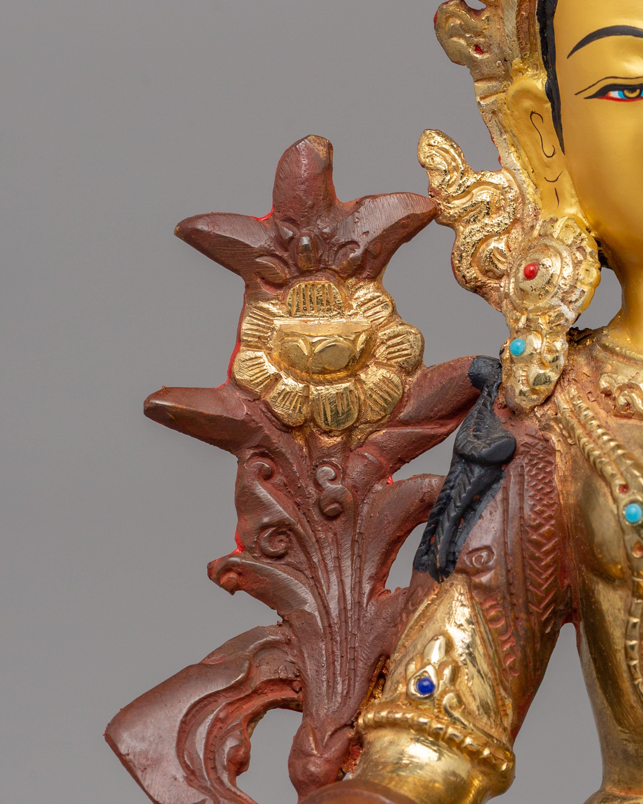 Himalayan Altar White Tara Statue | Goddess of Healing and Compassion