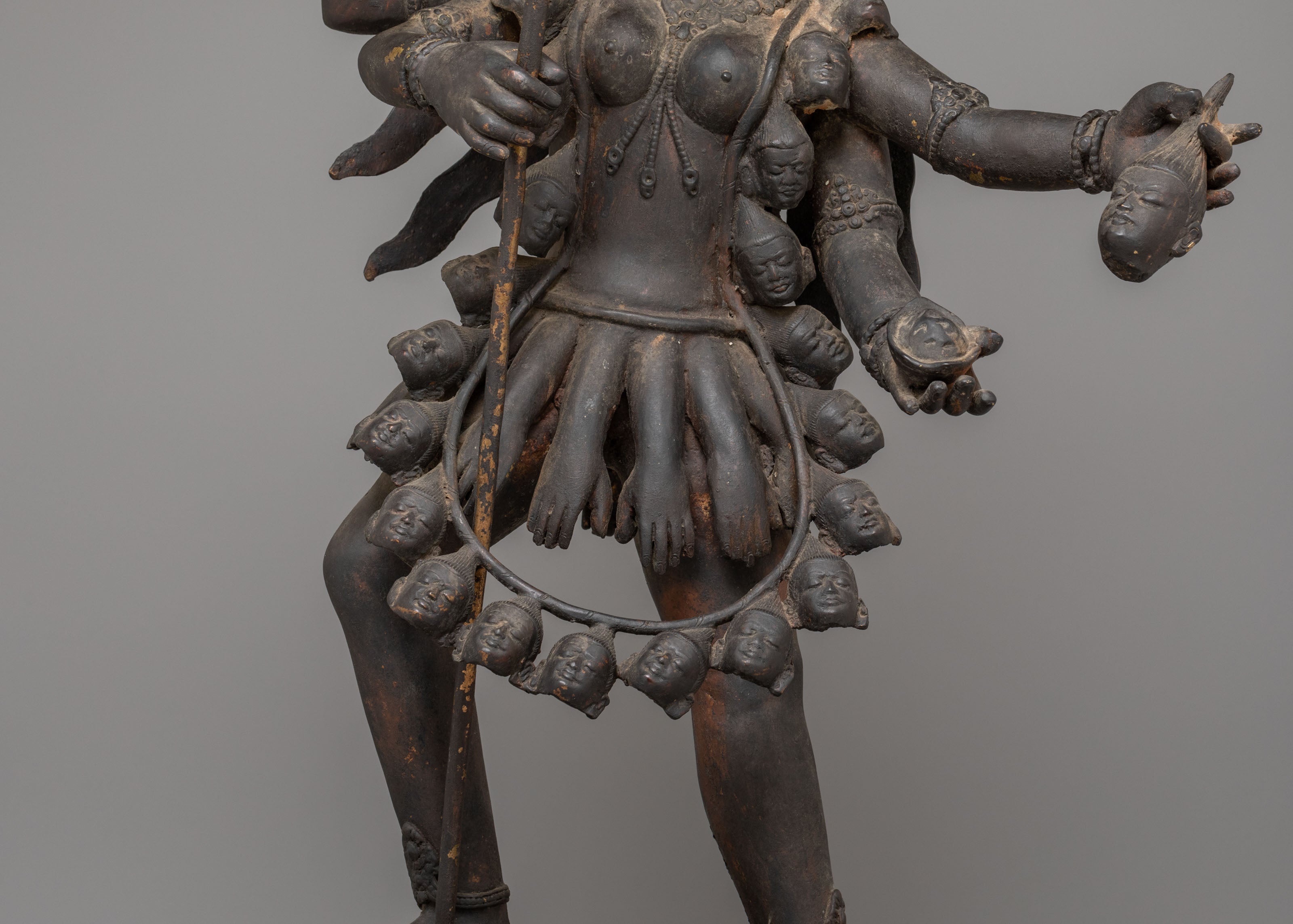 Wrathful Goddess Kali Statue | Hindu Deity for Protection