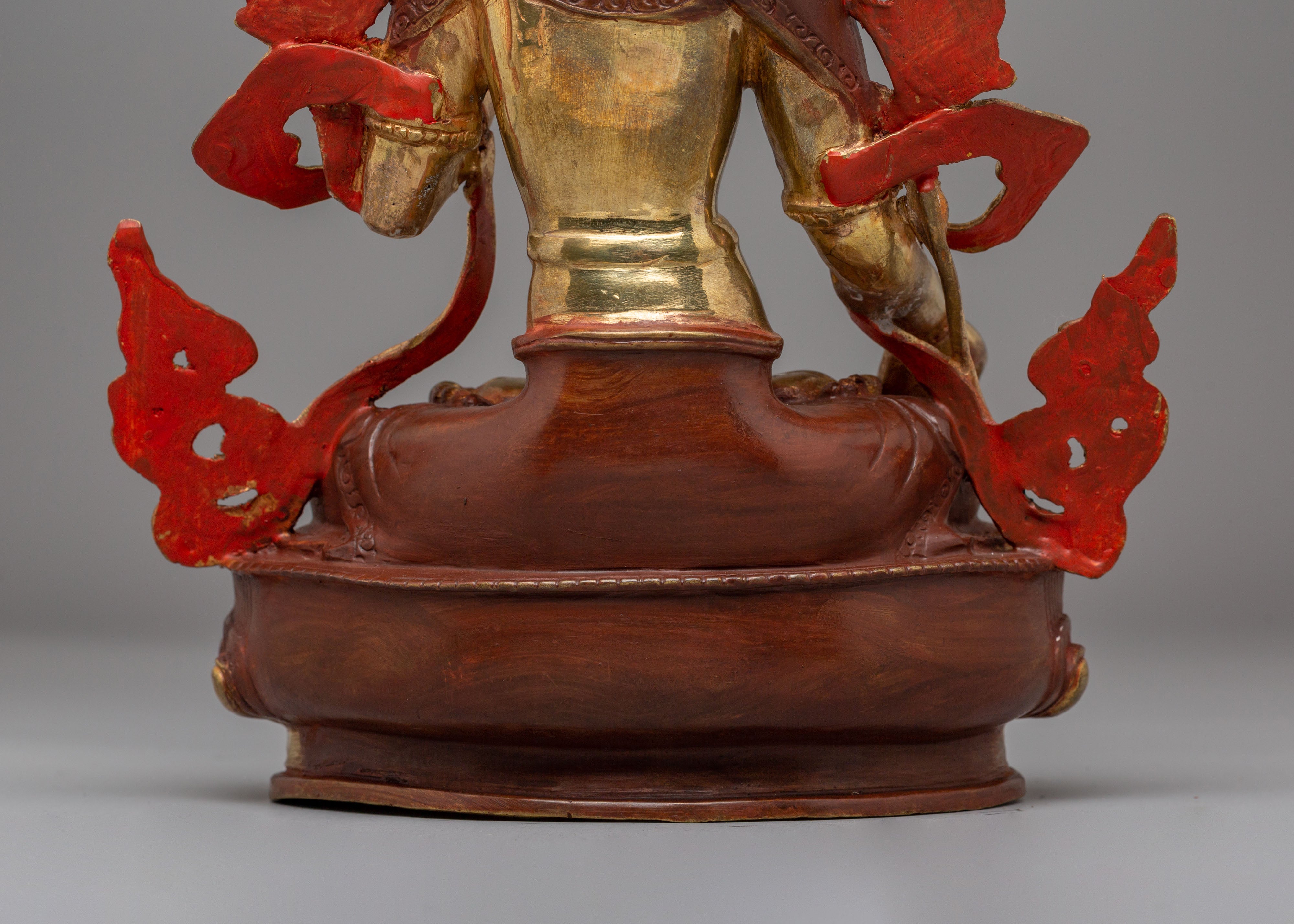 Handmade Traditional  White Tara Artwork | Goddess of Compassion