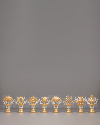 Sacred Eight Auspicious Symbols Set