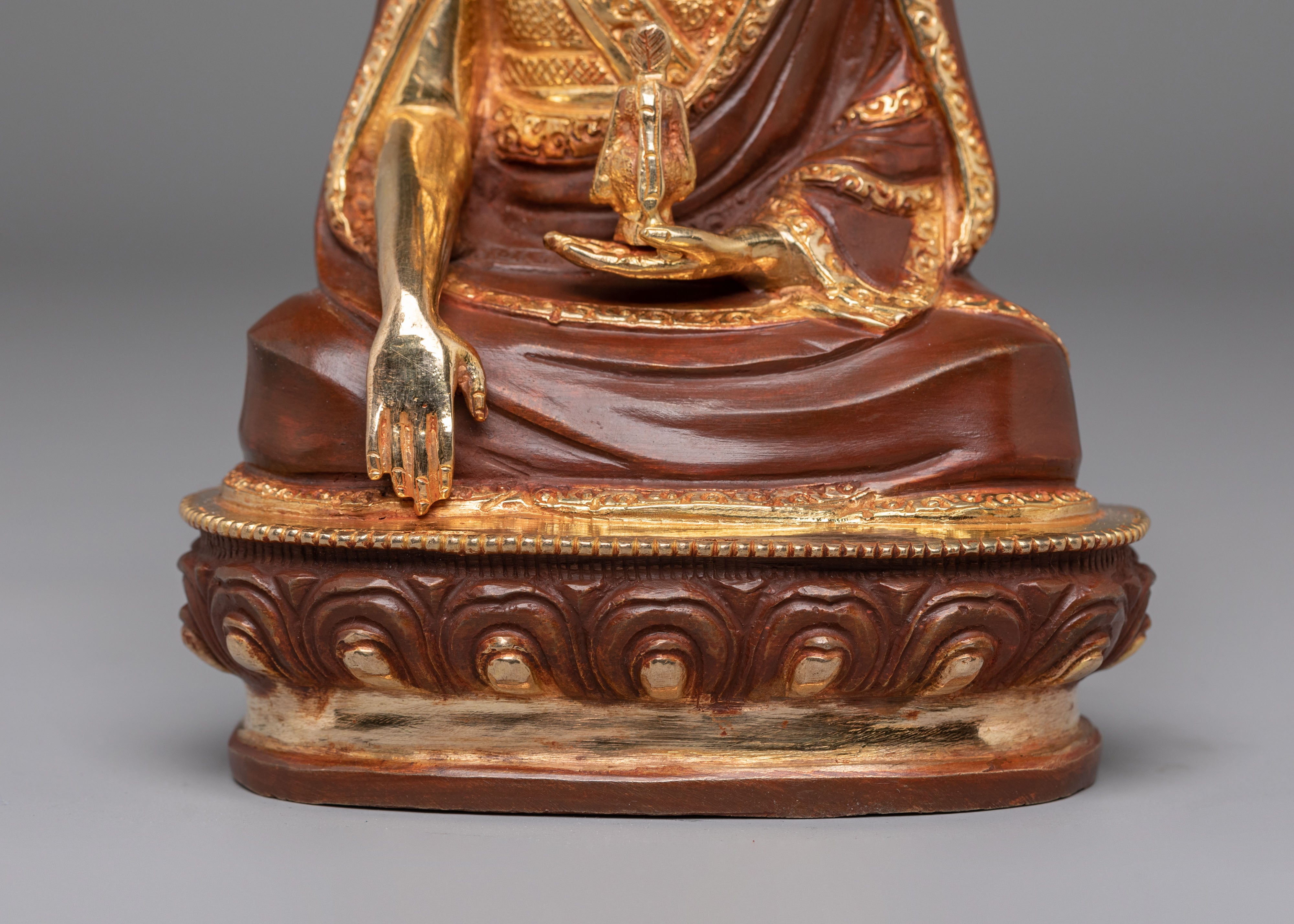 Sacred Statue of Guru Shapdum | Tibetan Guru Shapdum Sculpture